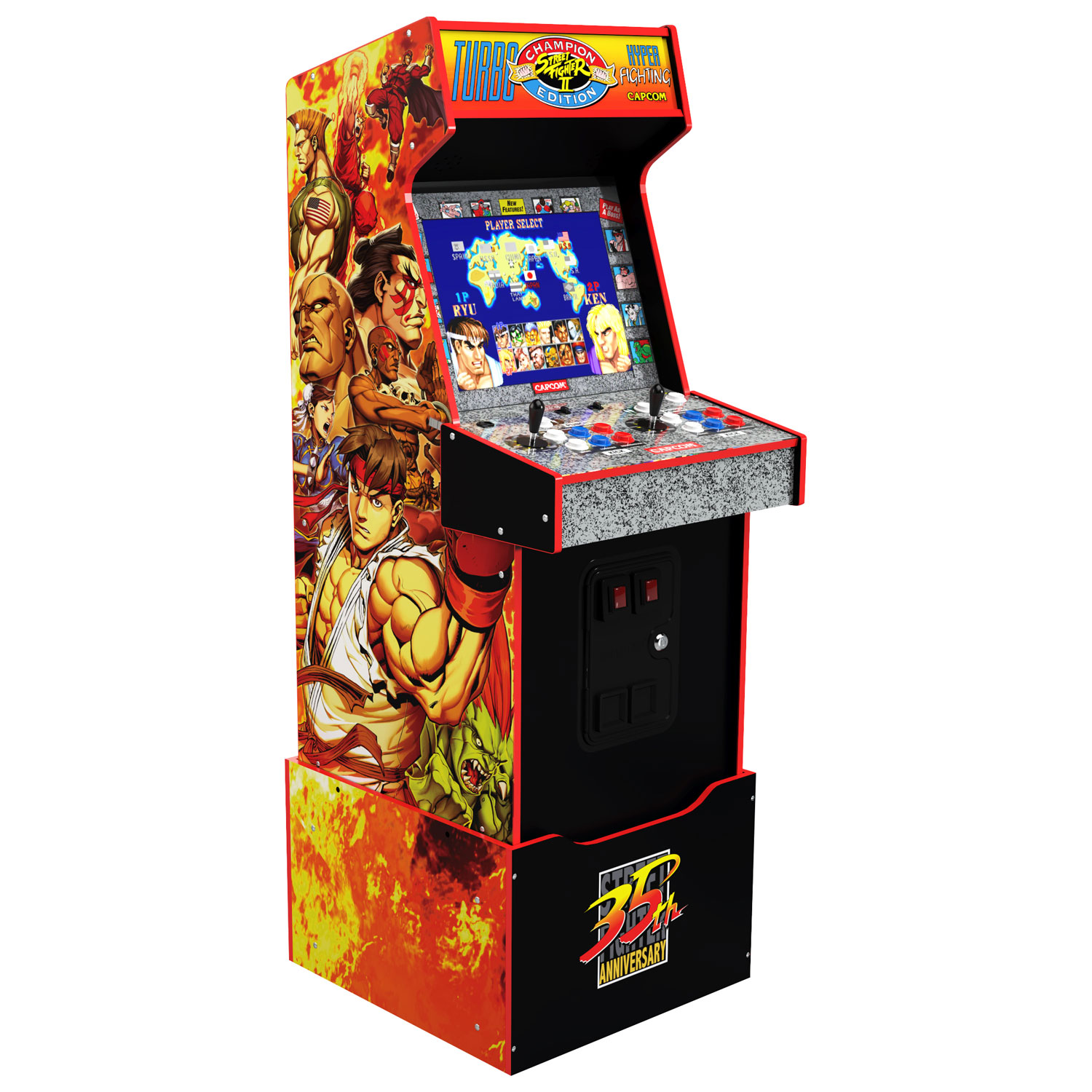 Arcade1Up Street Fighter II 35th Anniversary Edition Arcade 