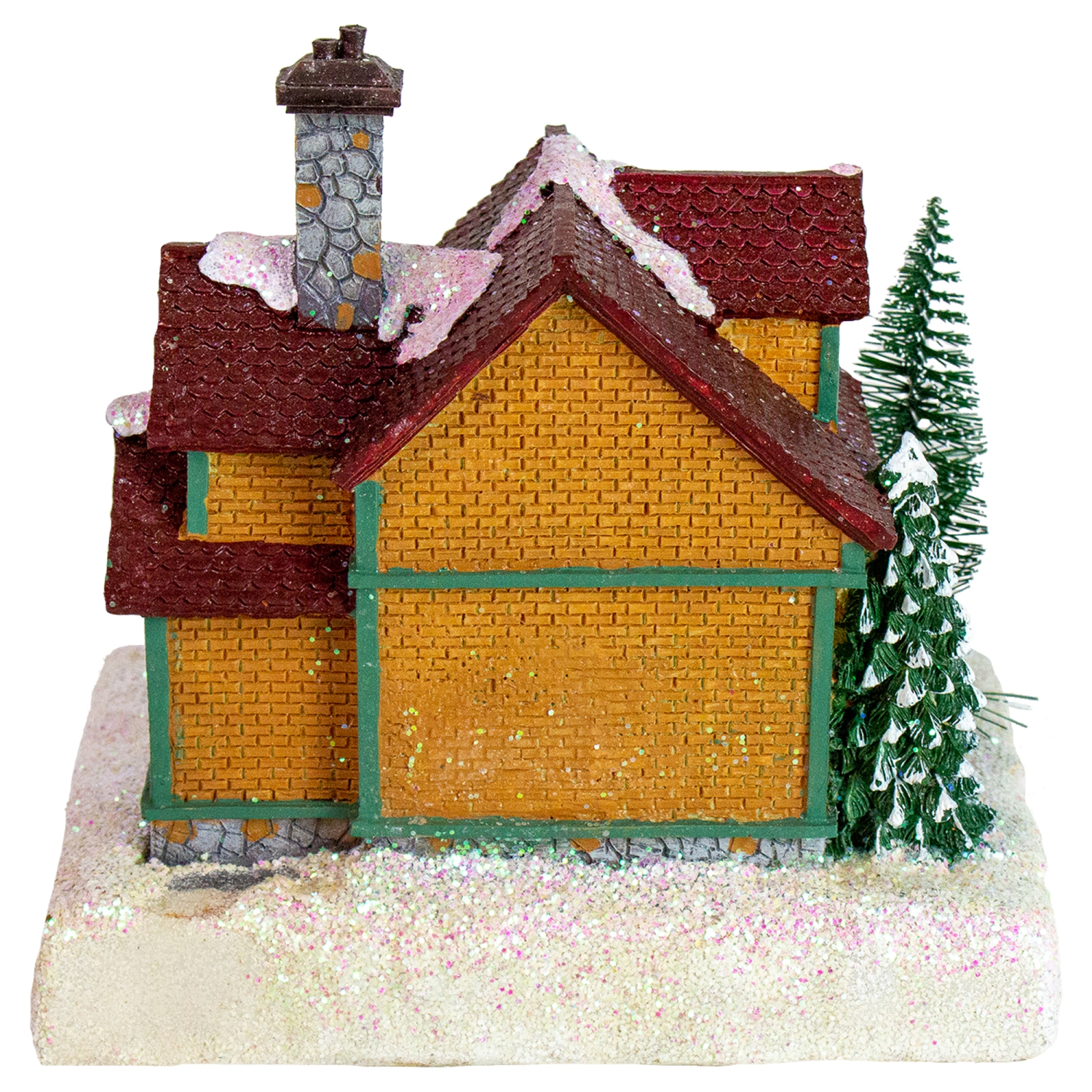 6.7" Kids Playing LED Lighted Christmas Candy Shoppe Village Building