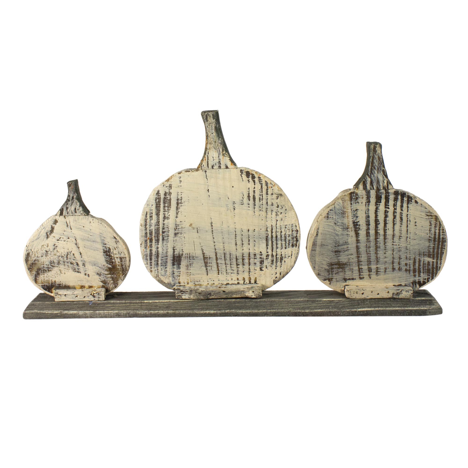 Décoration dʼautomne 16.5 po, trois petits citrouilles