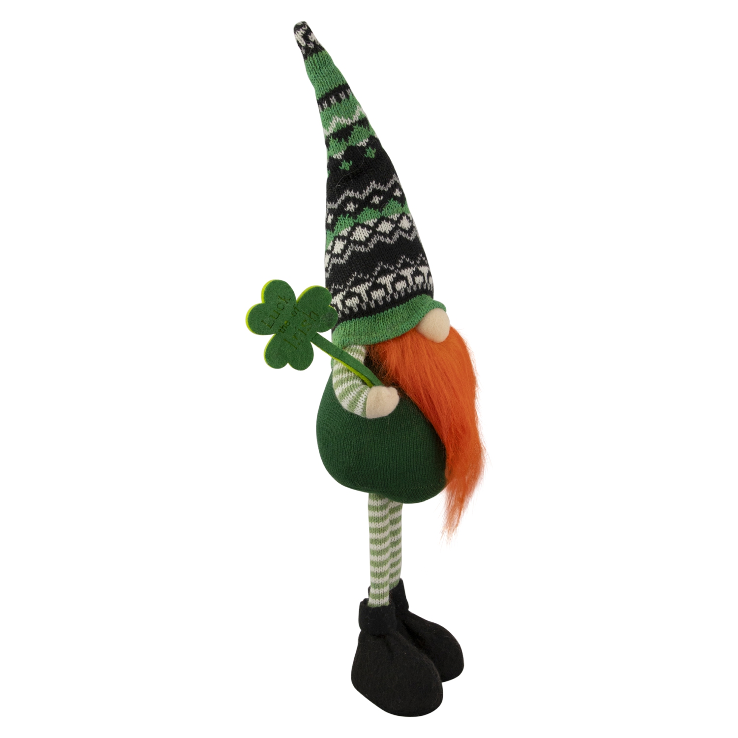 19" Green Leprechaun Boy St Patrick's Day Gnome