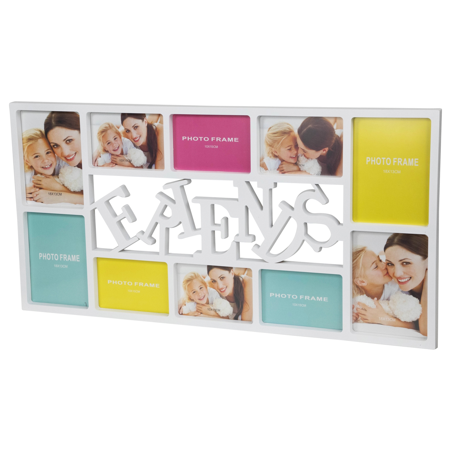 Friends Wall Collage Photo Frame - 28.75" - White