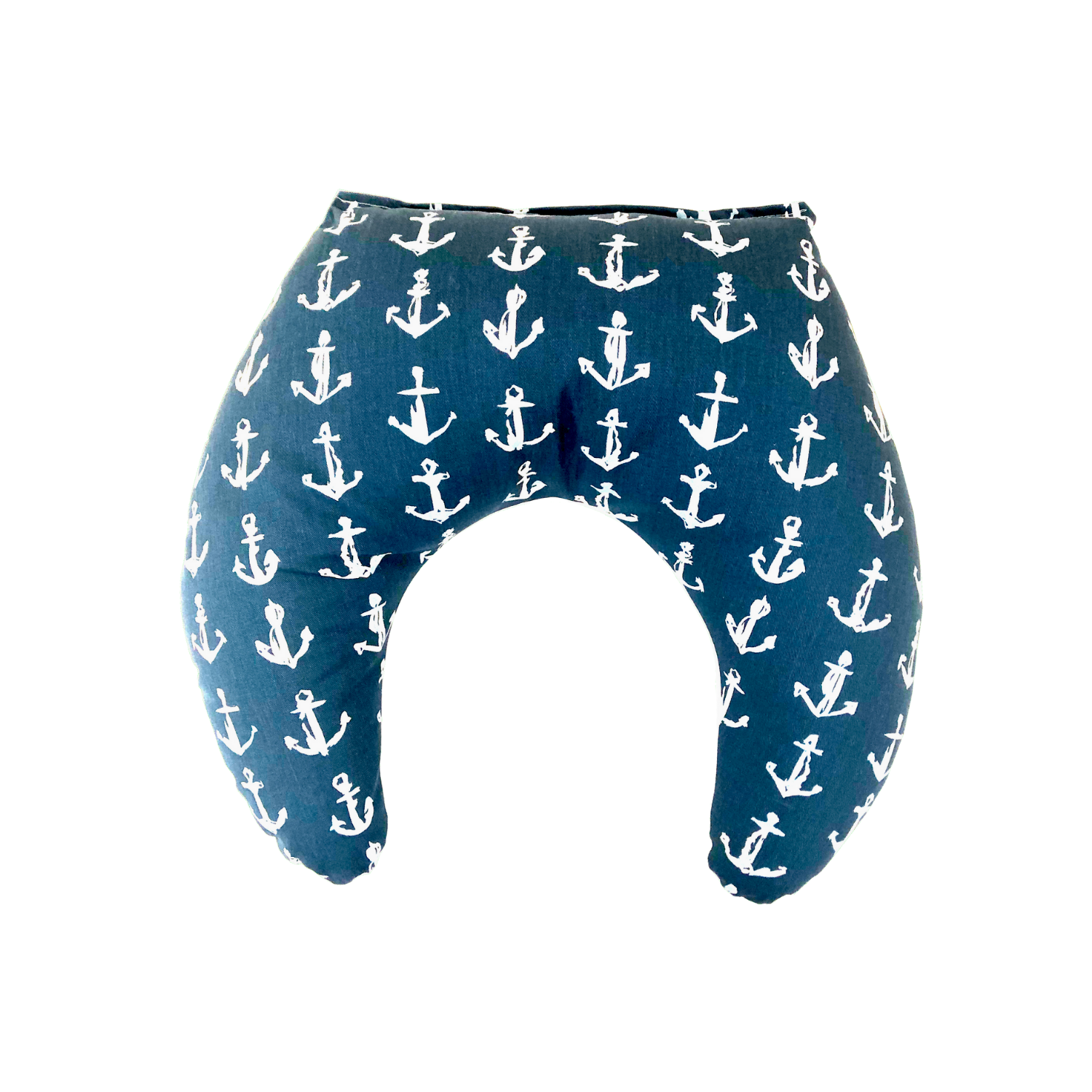 Blue Anchor Baby Bedding with Matching Feeding Pillow