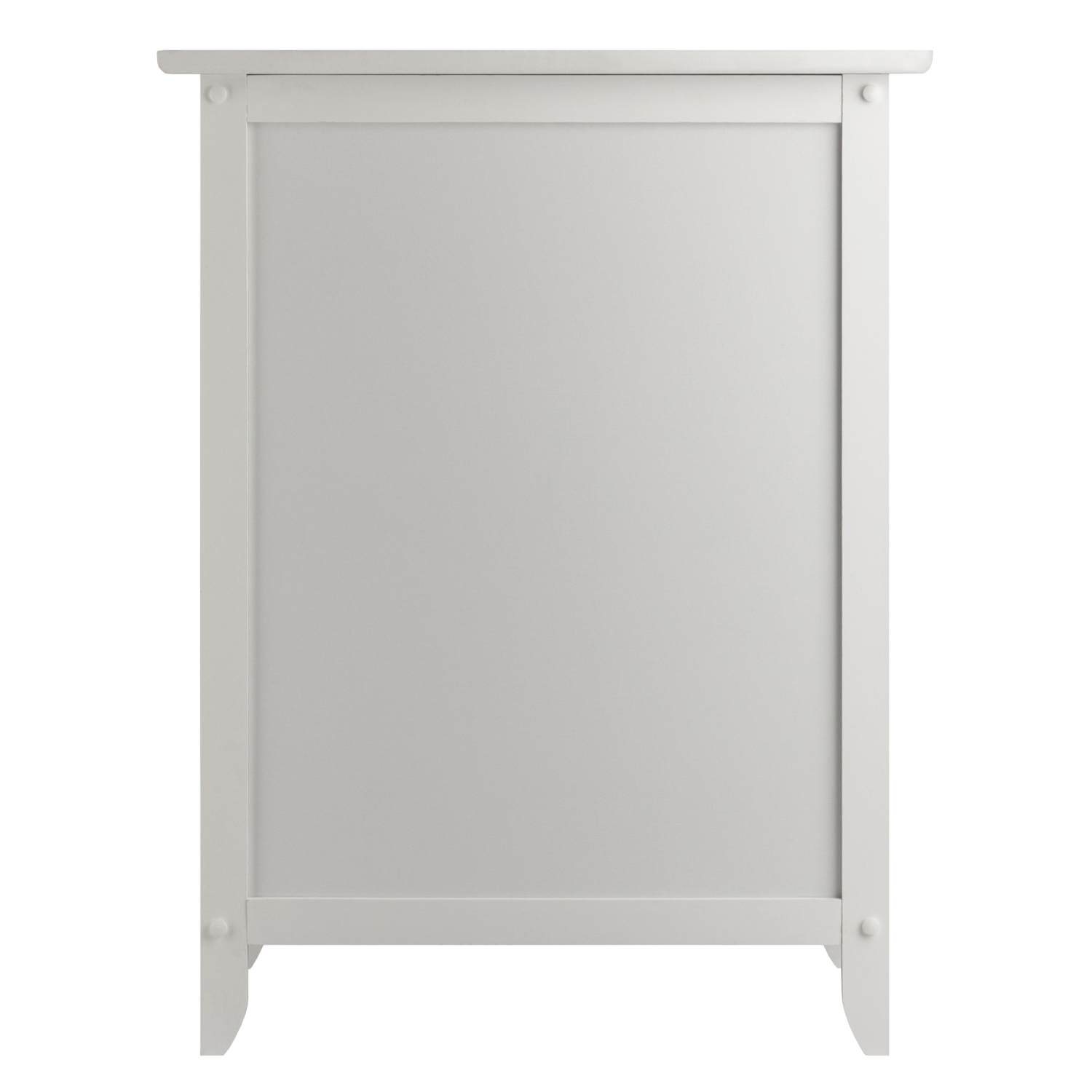 Eugene Accent Table, Nightstand, White