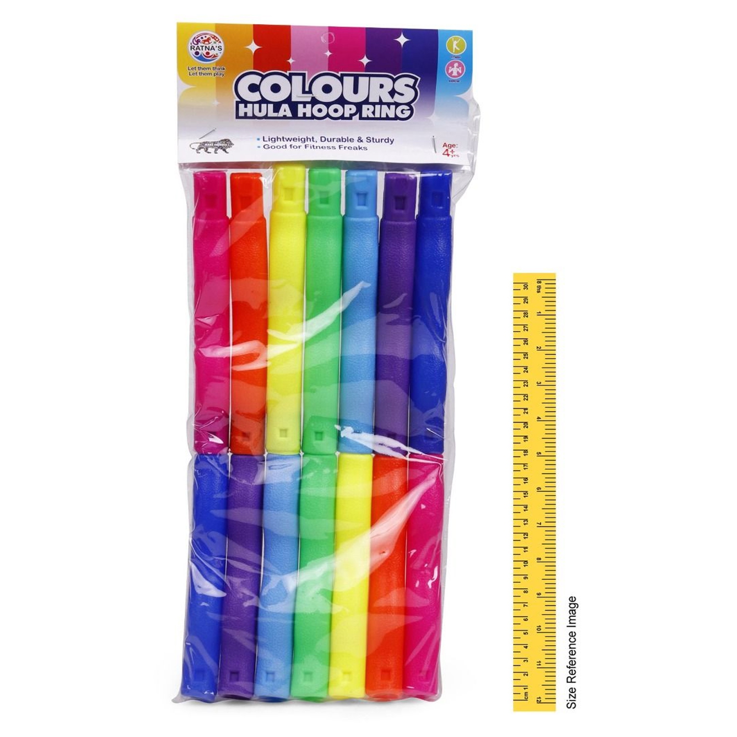 ISTAR Slim Trim Ring Hola Hoop Exercise Ring Plastic Toys for Kids, Gymnastics, Dog Agility Equipment Hula Hoop