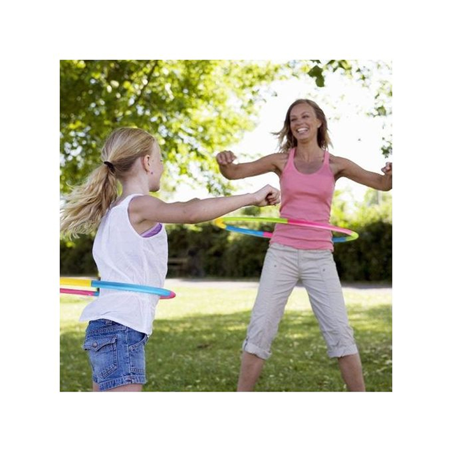 ISTAR Slim Trim Ring Hola Hoop Exercise Ring Plastic Toys for Kids, Gymnastics, Dog Agility Equipment Hula Hoop