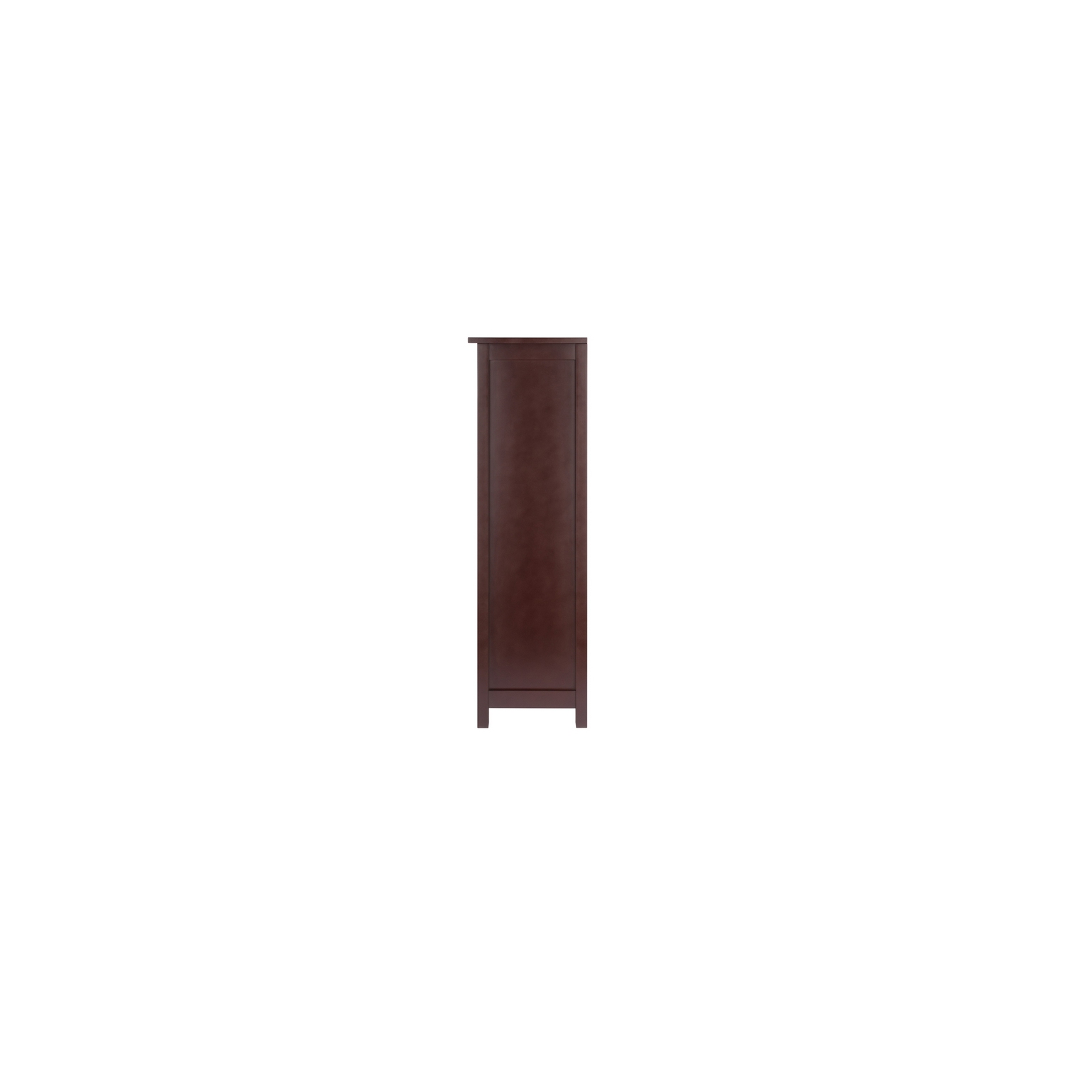 Milan 3-Section Shelf, Walnut