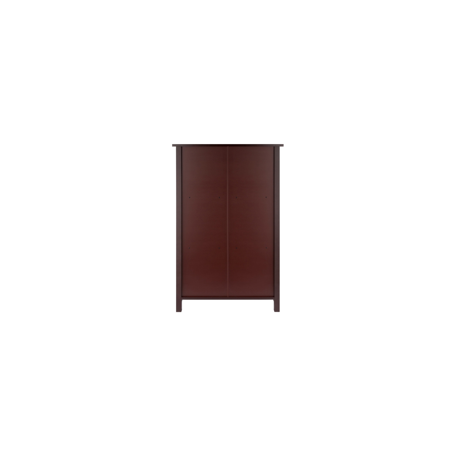 Milan 3-Section Shelf, Walnut