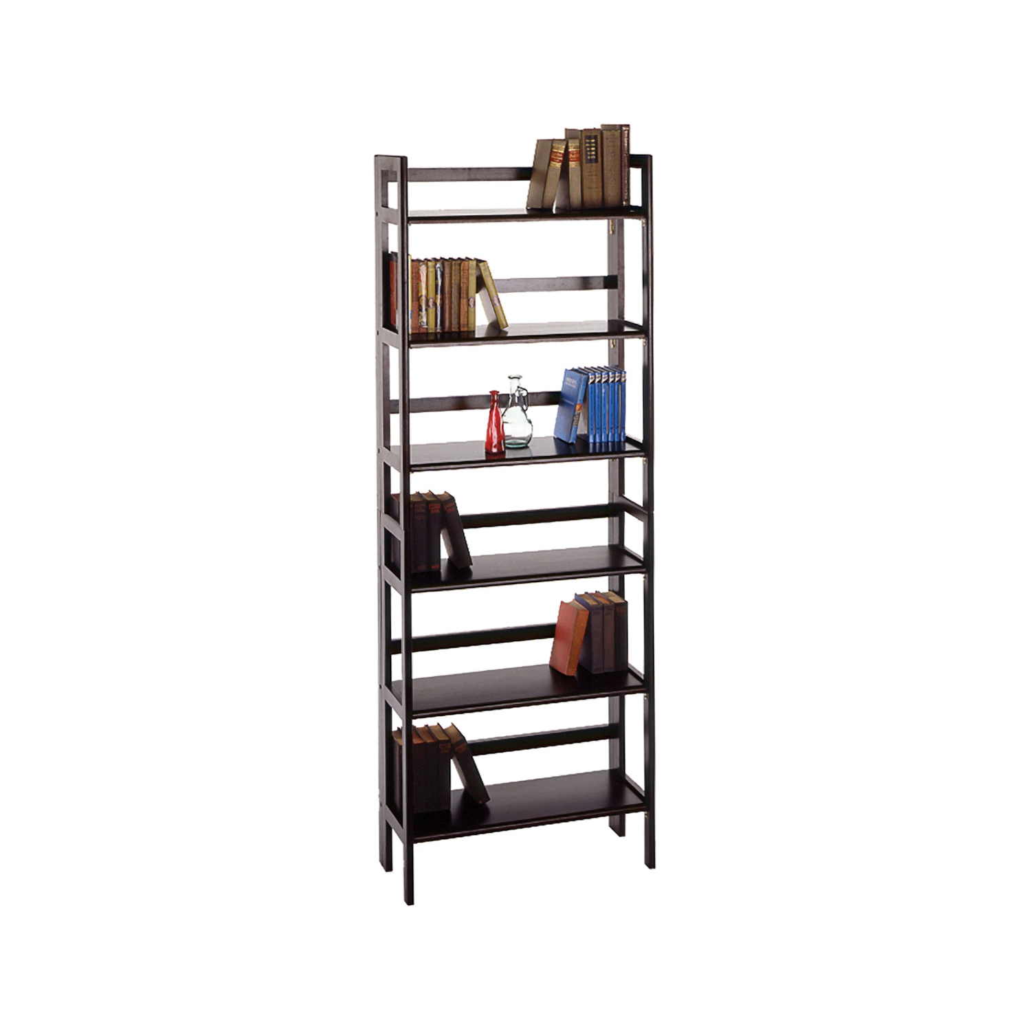 Terry 3-Tier Foldable Shelf, Stackable, Black