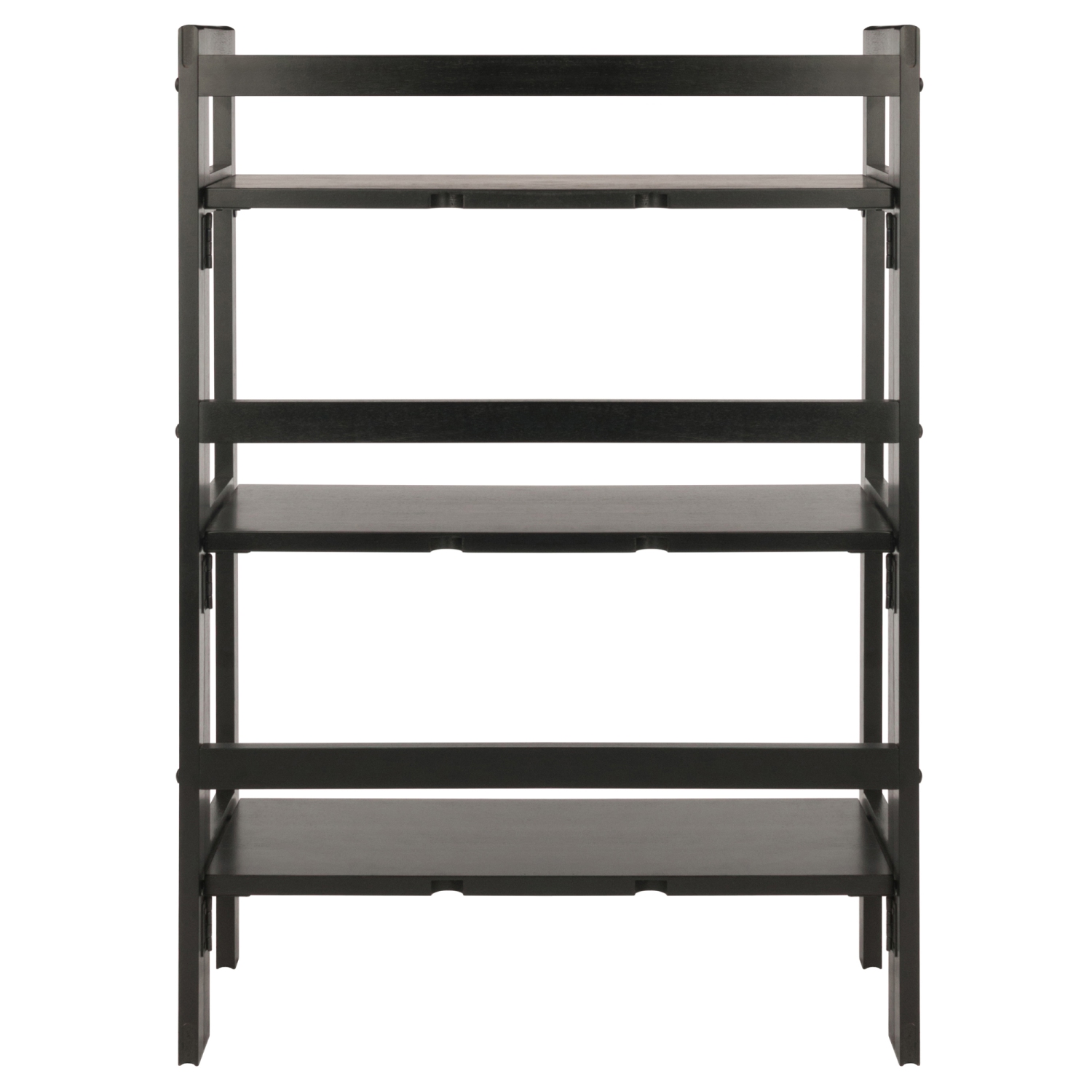 Terry 3-Tier Foldable Shelf, Stackable, Black