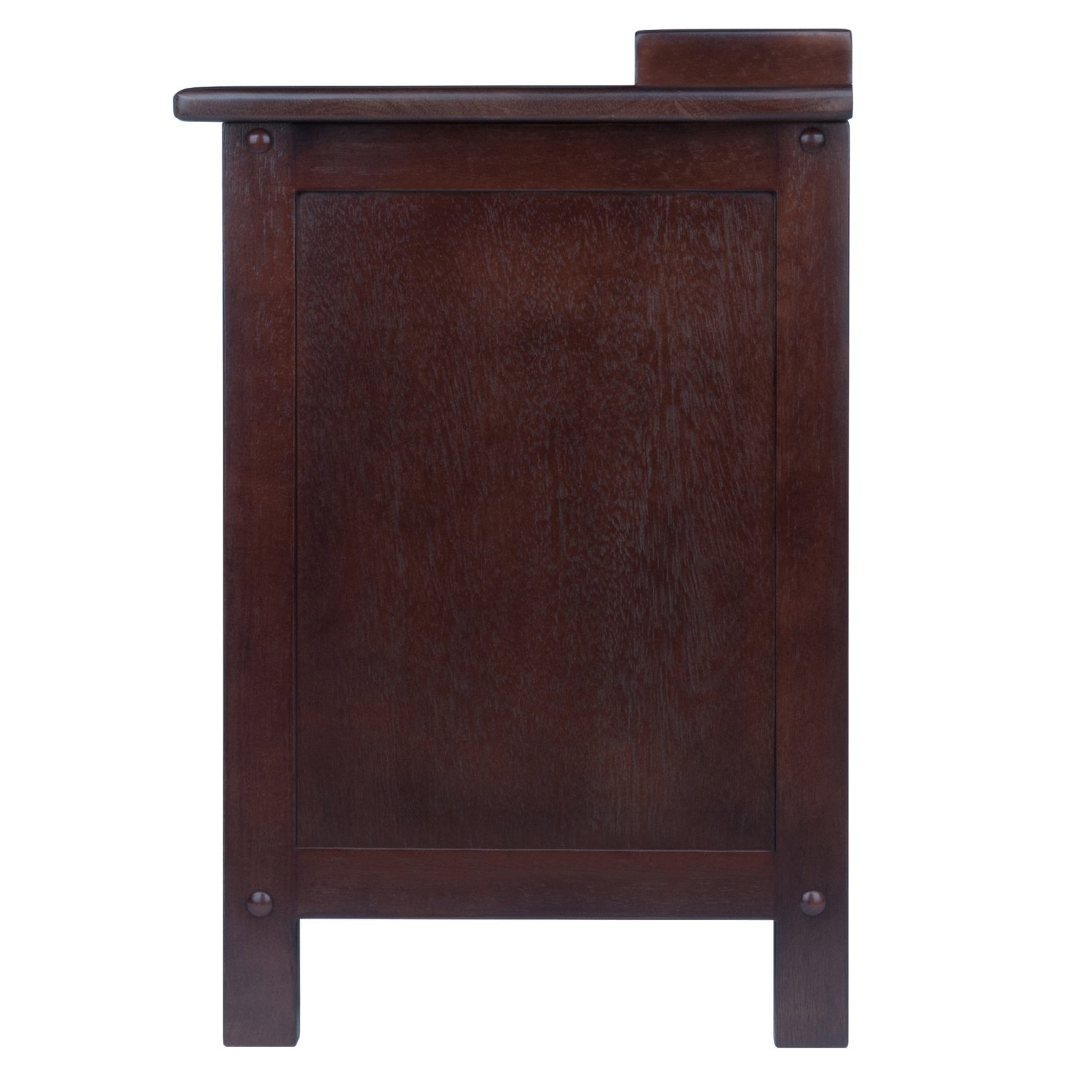 Adriana 3-Drawer Bench with Storage, Walnut