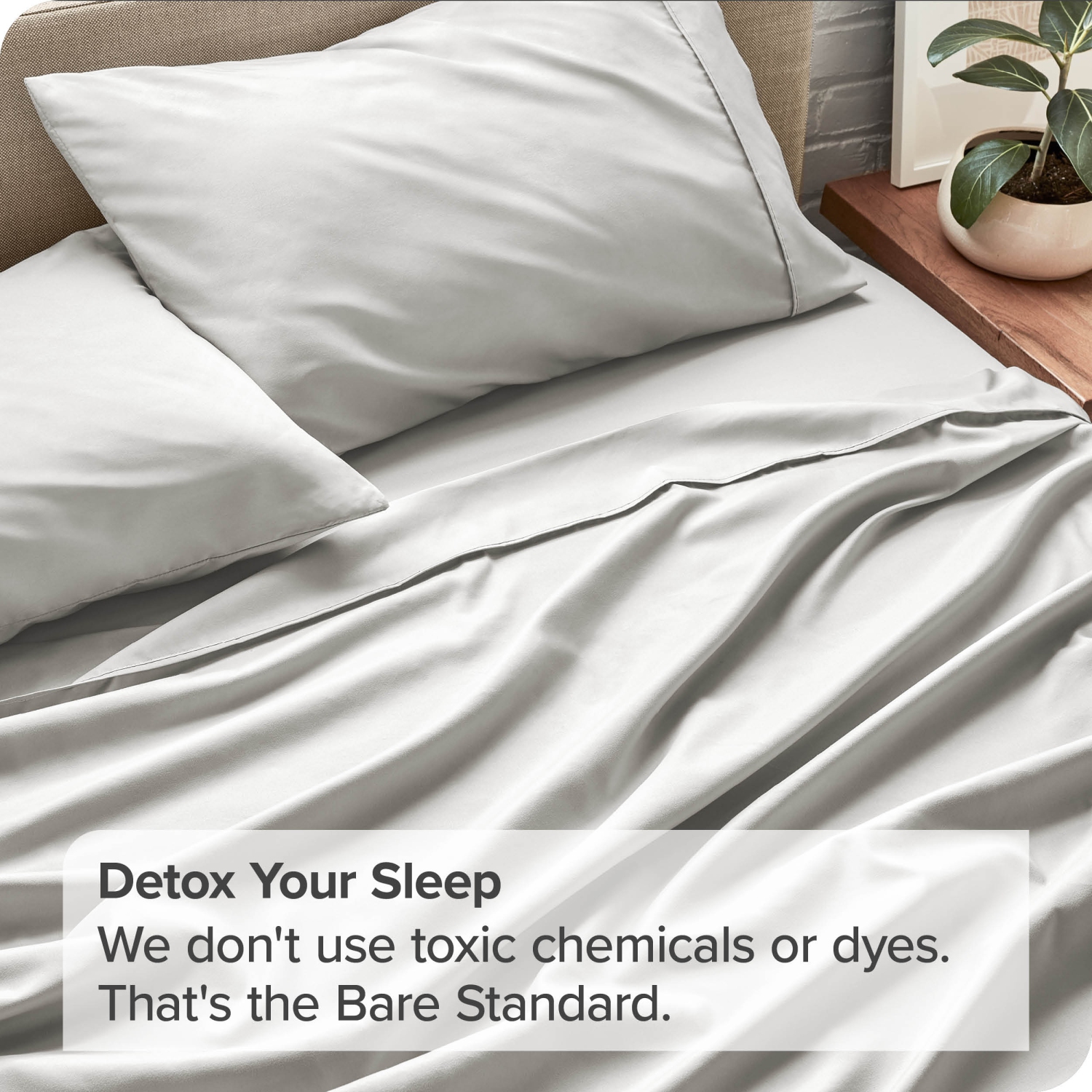Bare Home Sheet Set - Premium 1800 Ultra-Soft Microfiber - Double Brushed - Hypoallergenic - Wrinkle Resistant