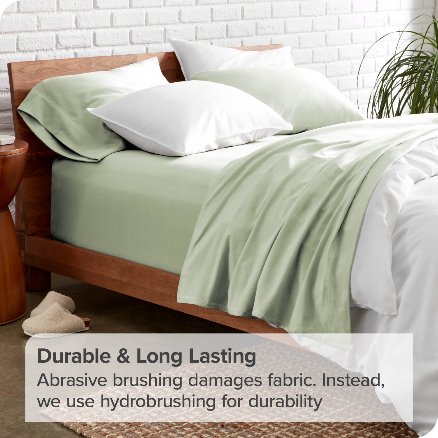 Bare Home Sheet Set - Premium 1800 Ultra-Soft Microfiber - Double Brushed - Hypoallergenic - Wrinkle Resistant