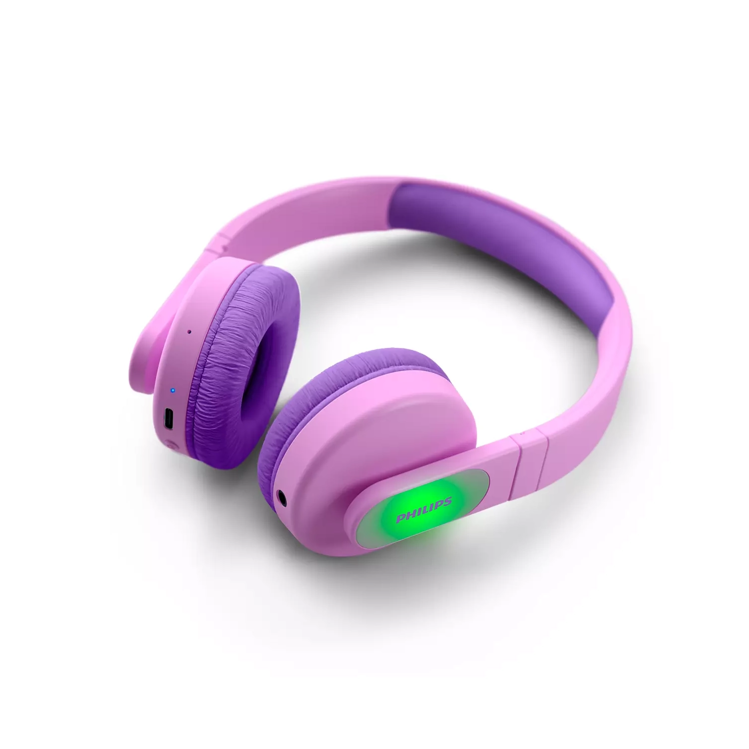 Philips K4206 Kids Wireless On-Ear Headphones (Pink)