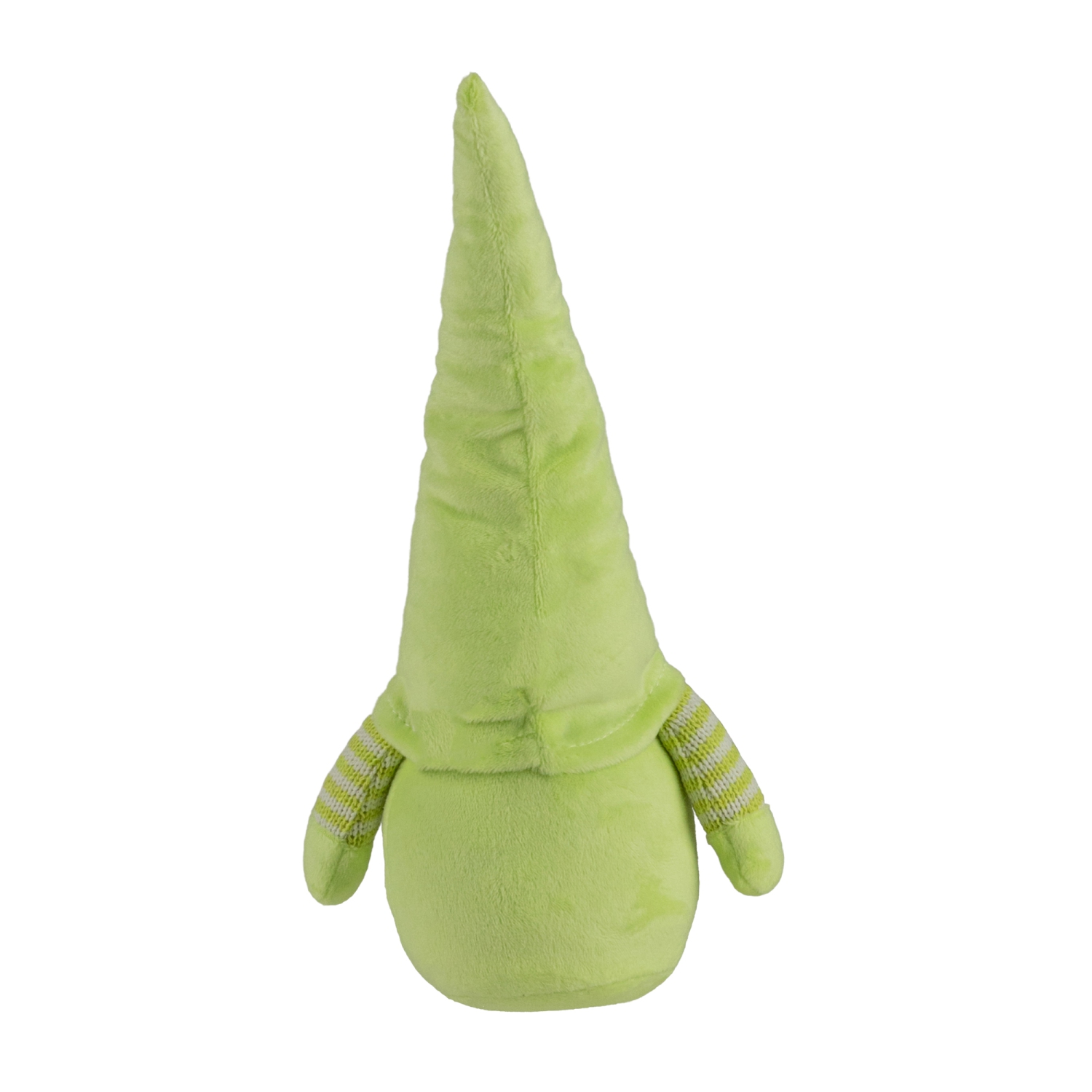 12" Lime Green and White Spring Gnome