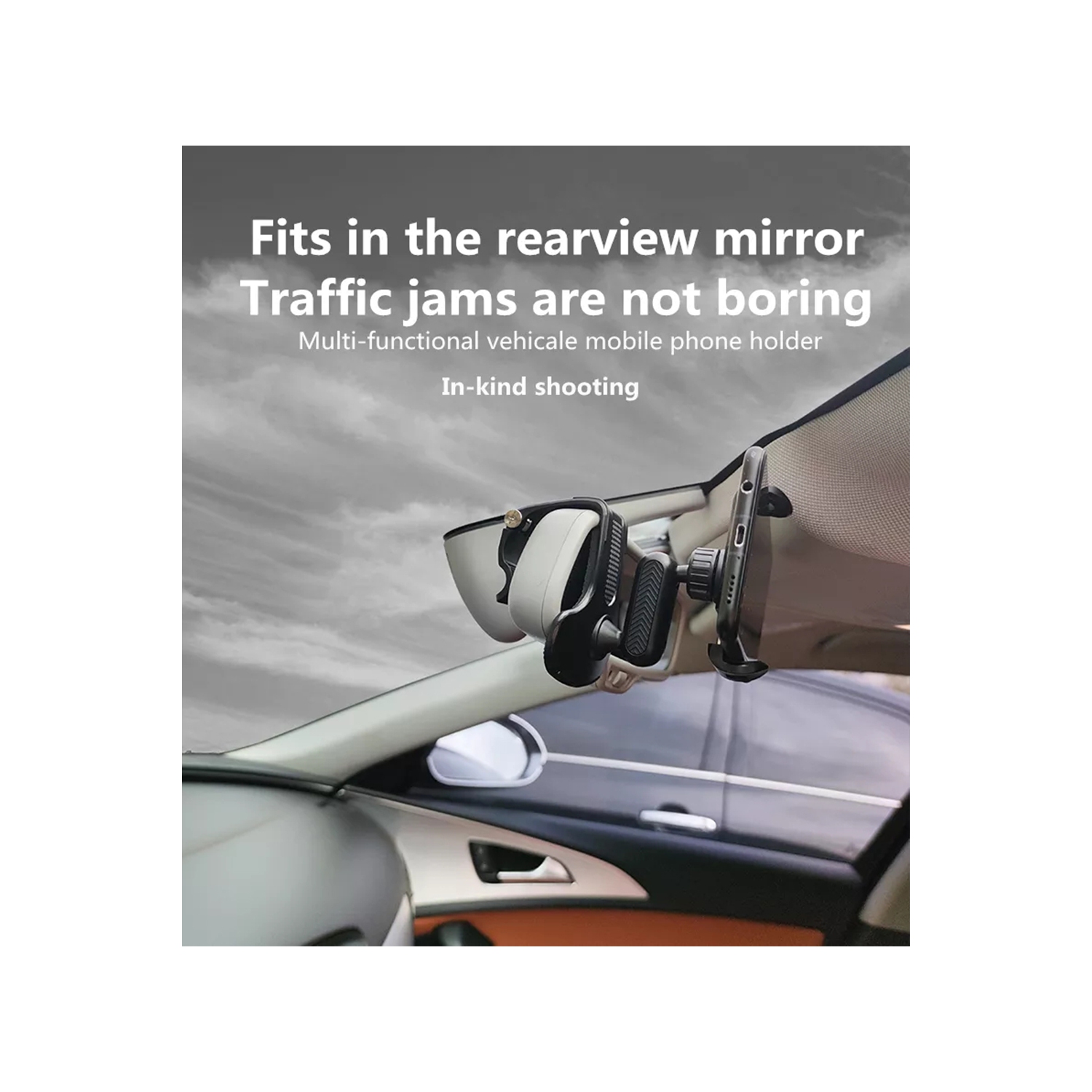 navor 360° Rotatable Car Phone Mount Holder for Vent Windshield Dashboard for Smartphones Compatible with iPhone 13/12/11/X/Xs Max/Xs/XR/8,