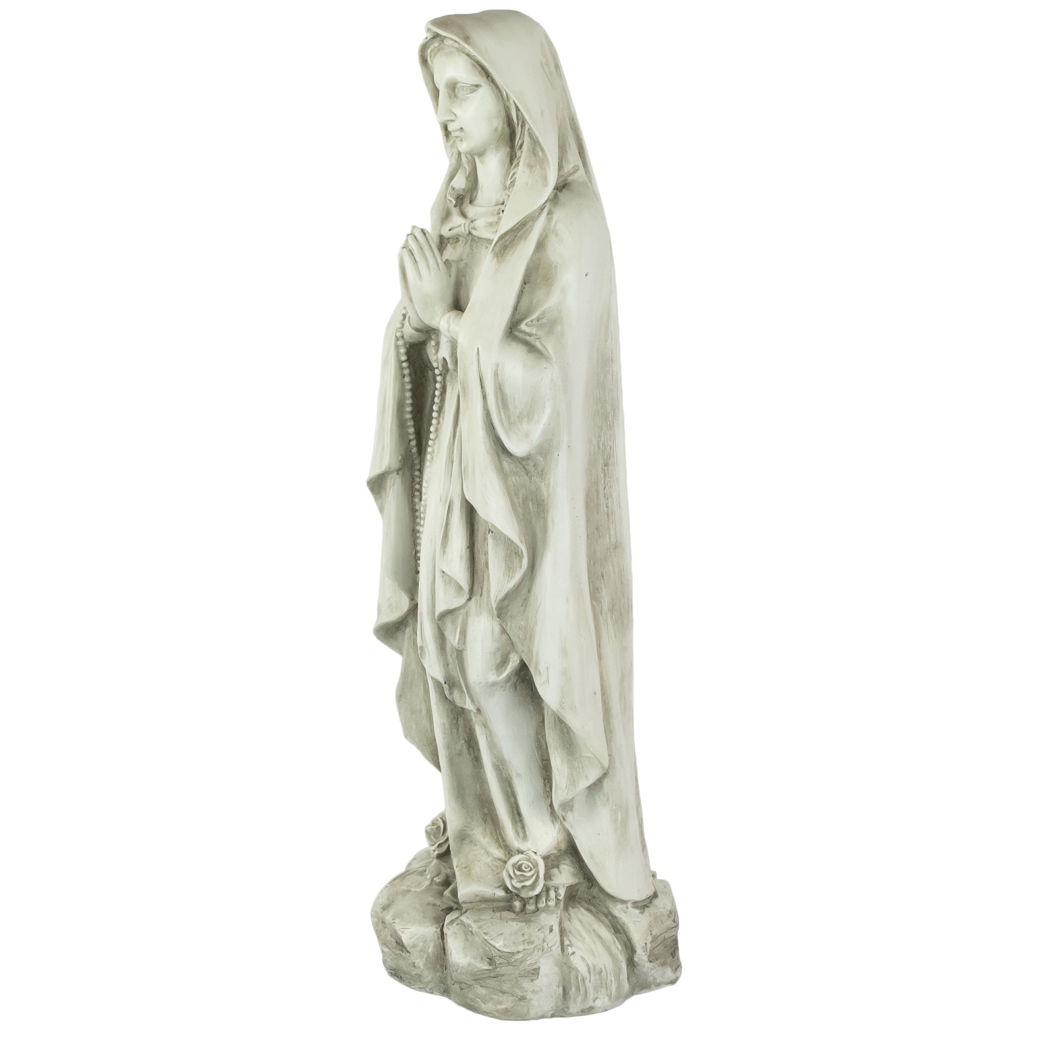 Praying Virgin Mary Outdoor Garden Statue - 27.75"