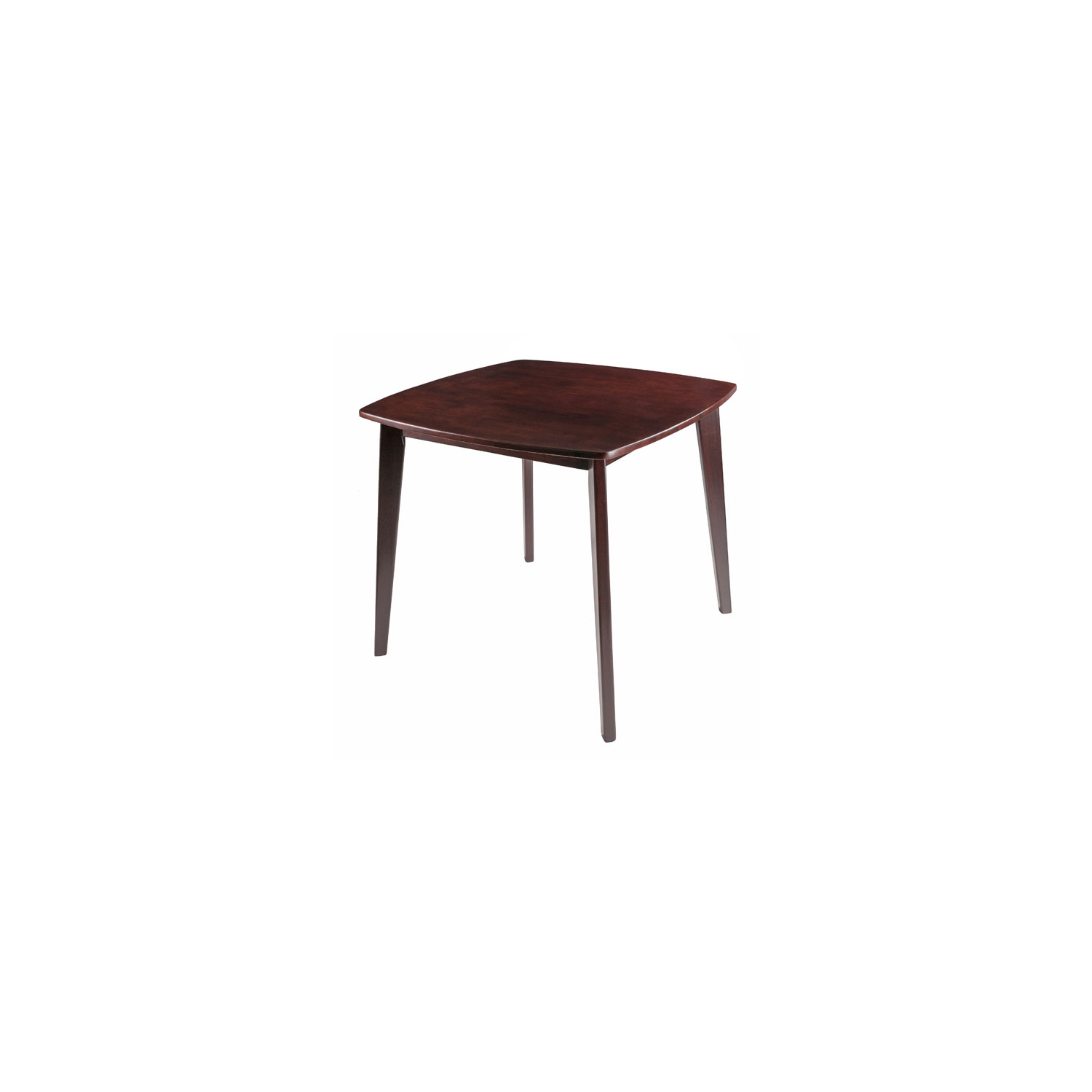 Pauline 5-Pc Dining Table with H-Leg Chairs, Walnut