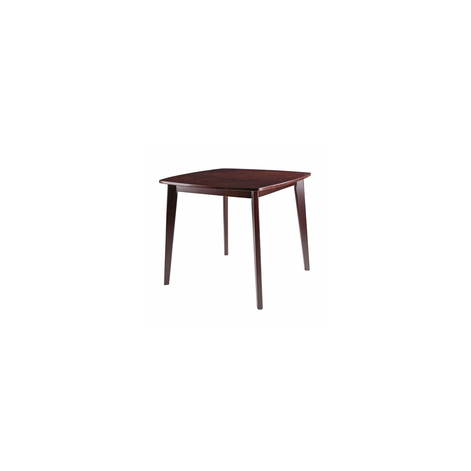 Pauline 5-Pc Dining Table with H-Leg Chairs, Walnut