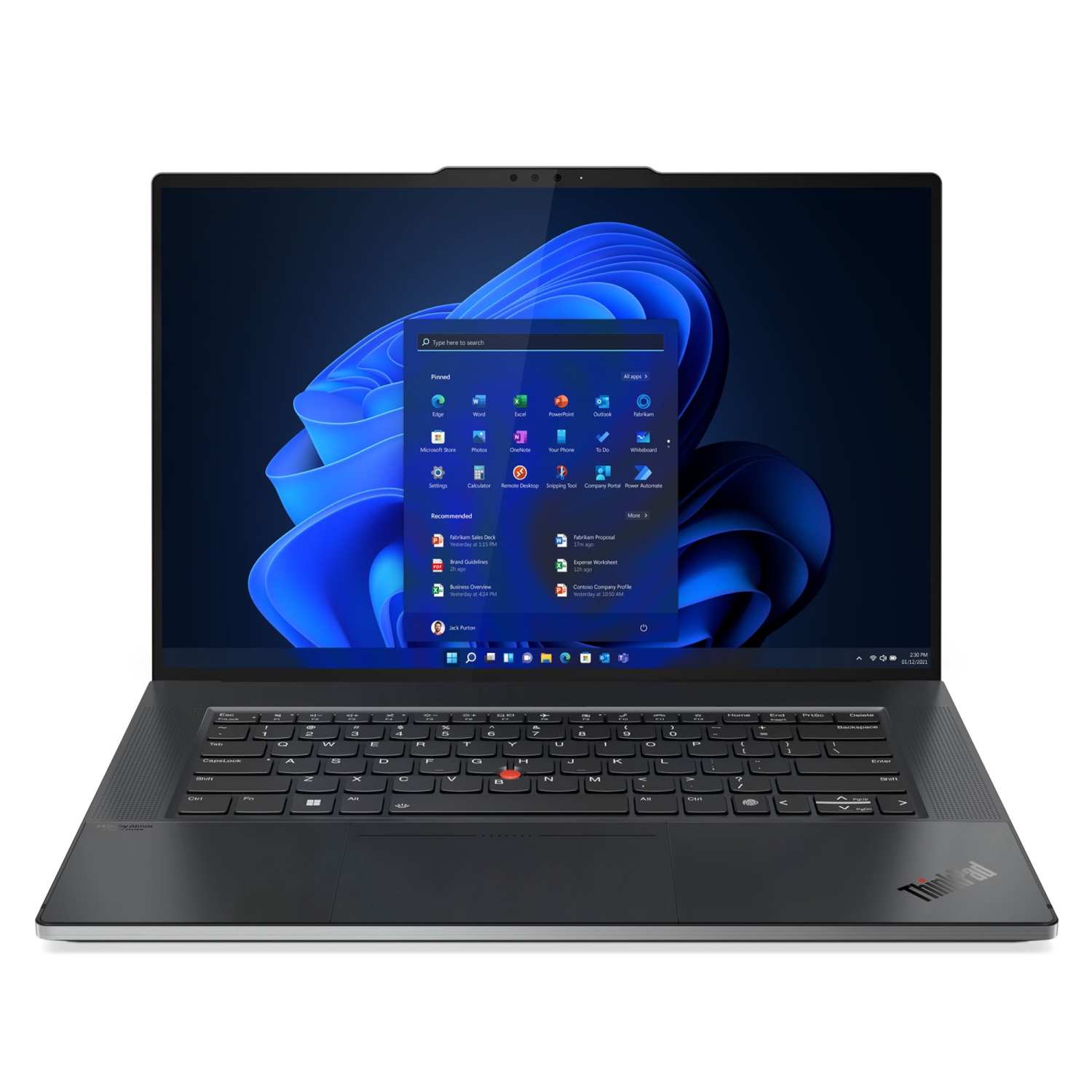 Lenovo ThinkPad Z16 AMD Laptop, 16" IPS Low Blue Light, Ryzen 7 PRO 6850H, AMD Radeon RX 6500M 4GB GDDR6, 16GB, 1TB
