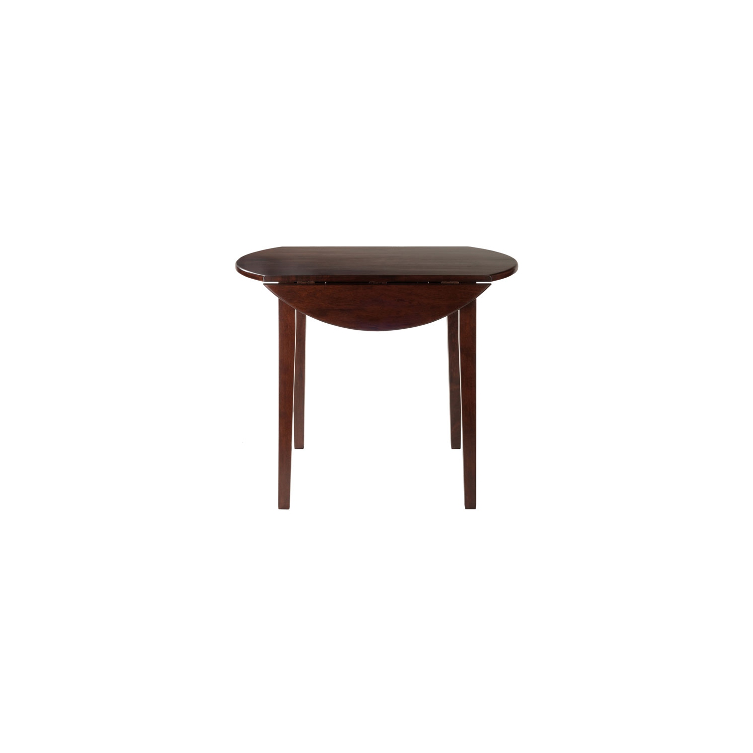 Clayton 3-Pc Drop Leaf Table with Ladder-back Chairs, Walnut