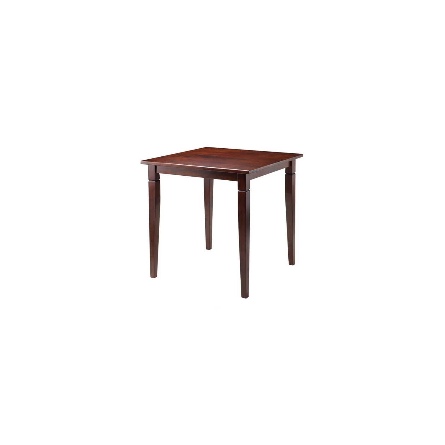 Kingsgate 5-Pc Dining Table with Ladder-back Chairs, Walnut