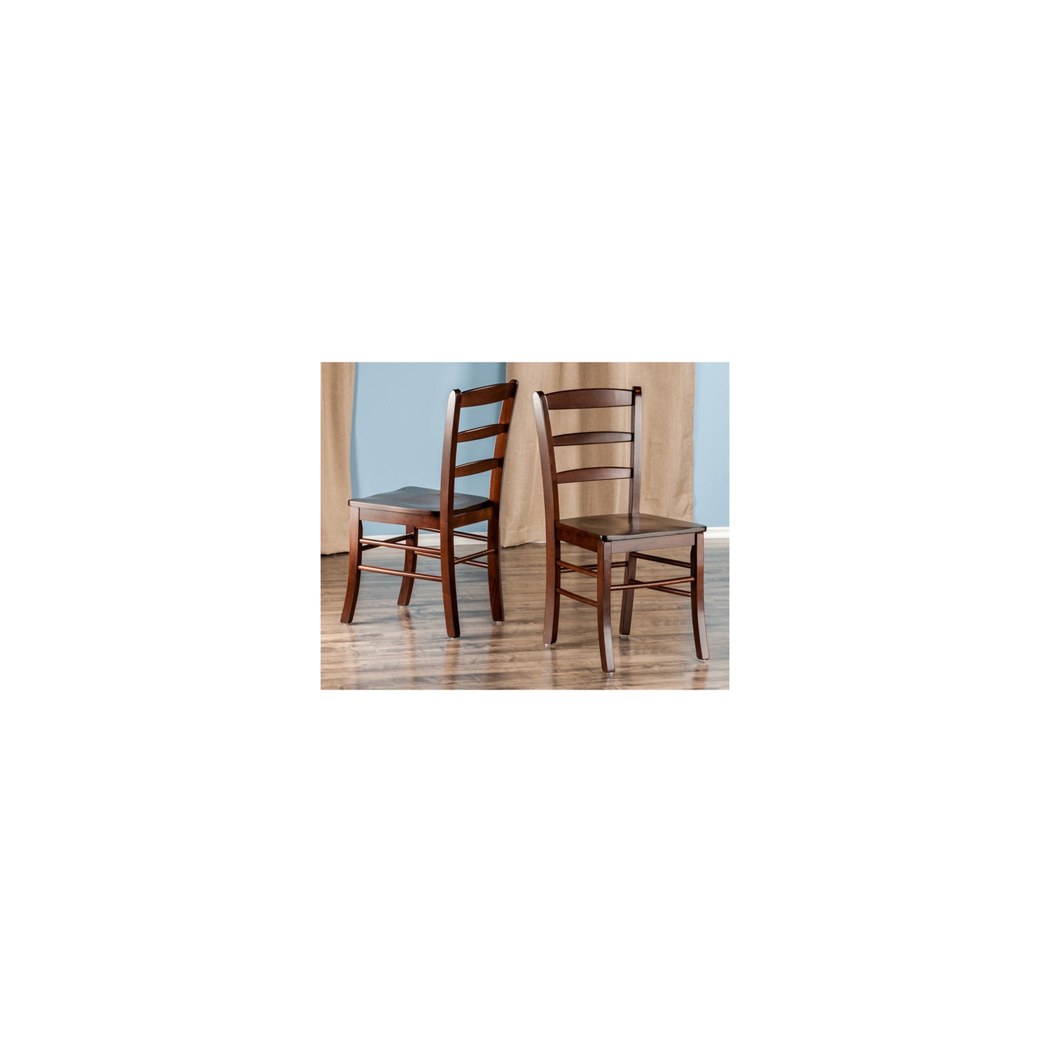 Inglewood 5-Pc Dining Table with Ladder-back Chairs, Natural
