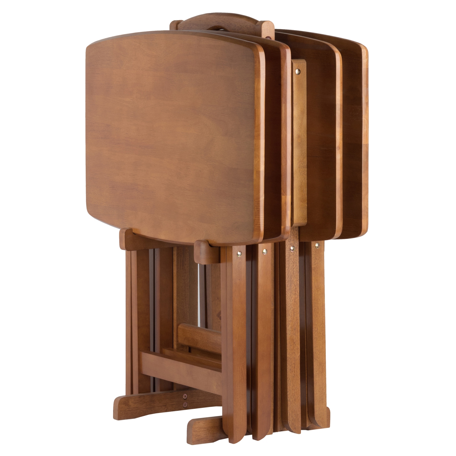 Ensemble de table à collation Dylan, 5 pièces, teck