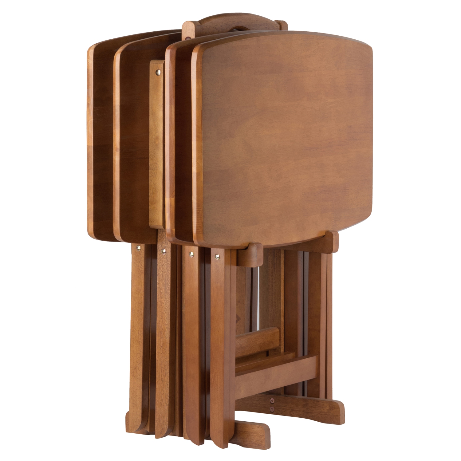 Ensemble de table à collation Dylan, 5 pièces, teck