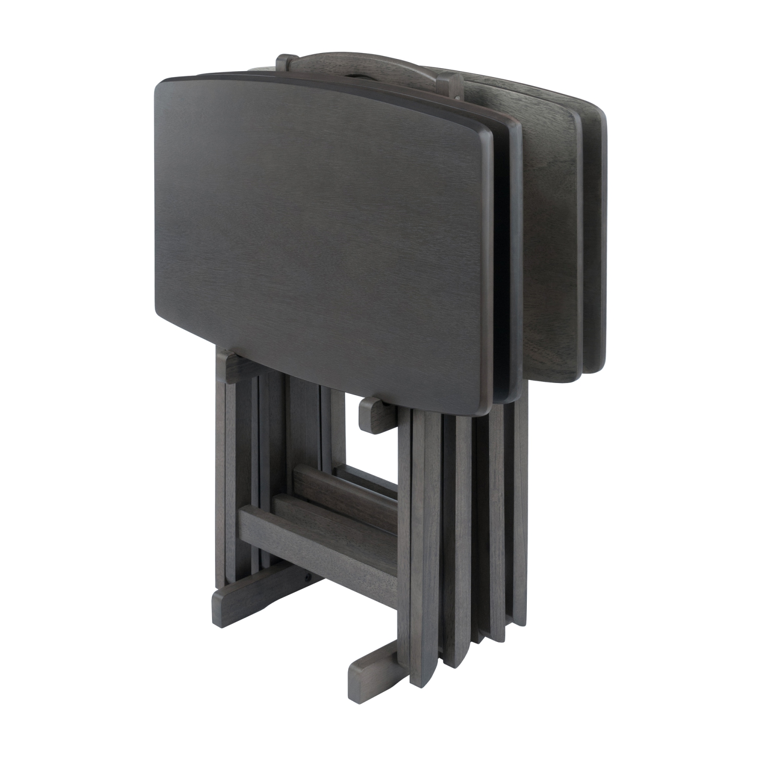 Dorian – Ensemble de 5 tables à collation, gris huître