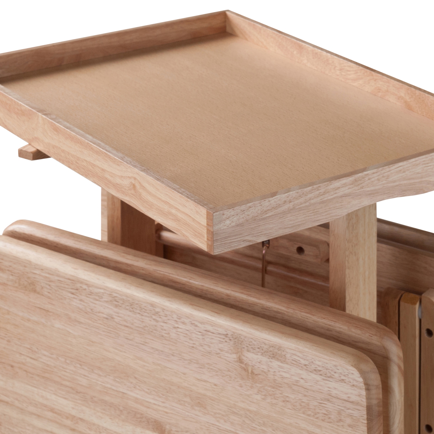 Isabelle 6-Pc Snack Table Set, Natural