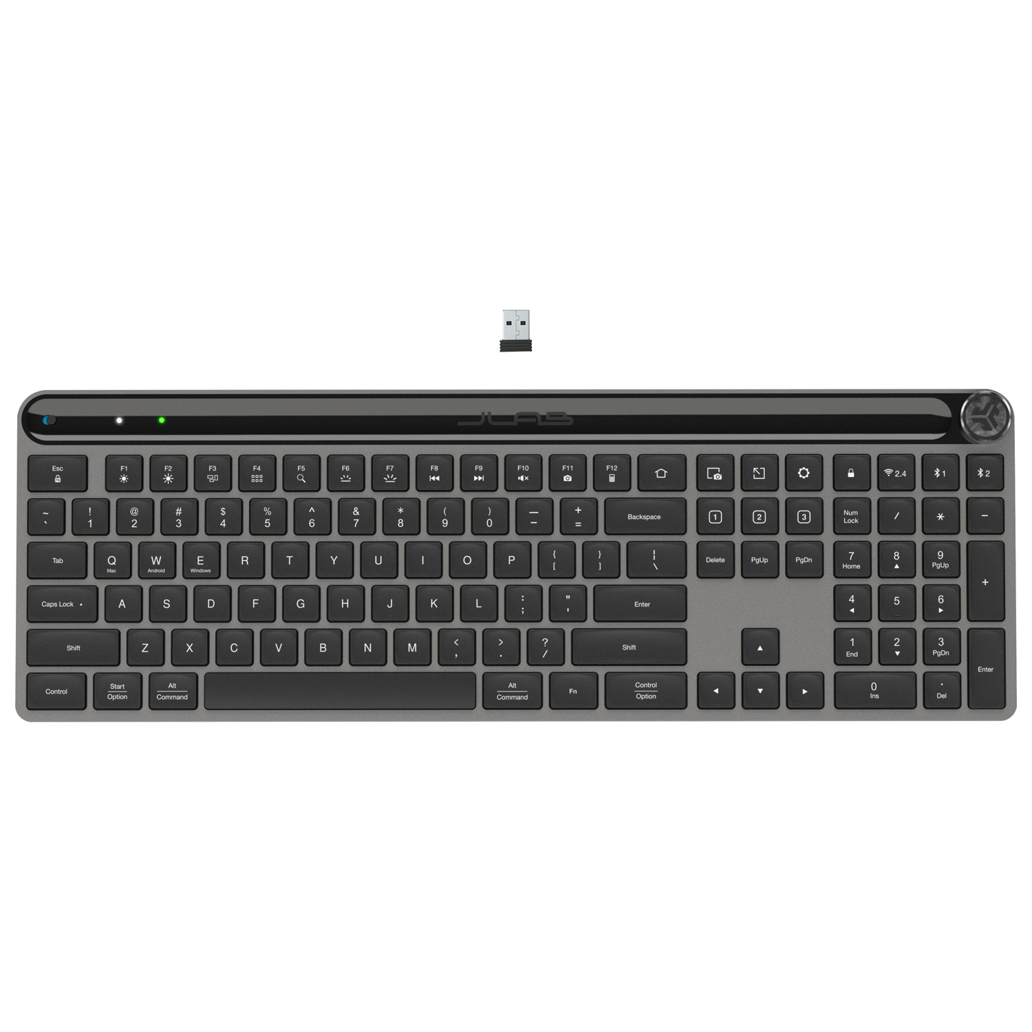 JLab Epic Bluetooth Wireless Backlit Keyboard