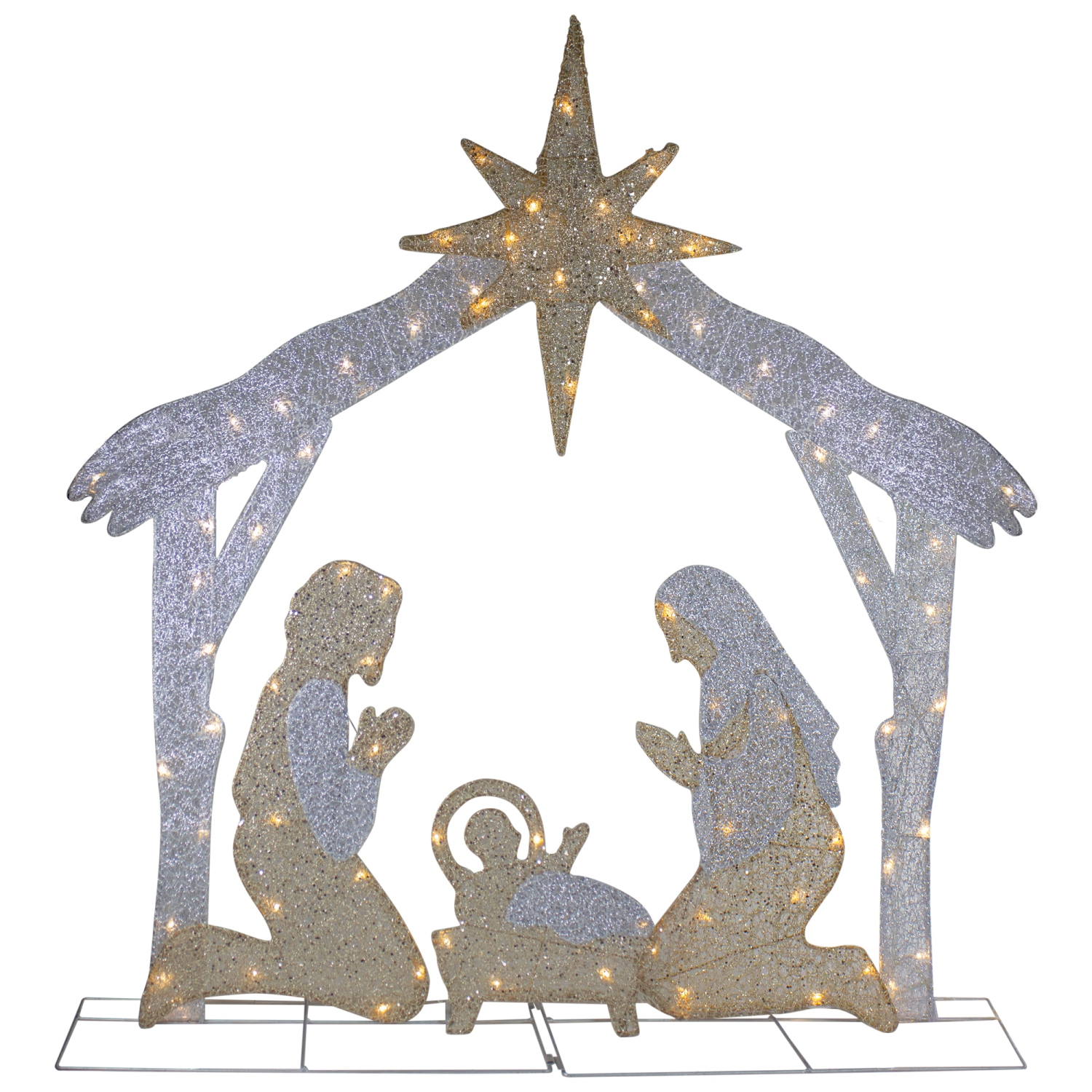 The Holiday Aisle® Figurine lumineuse givrée - Wayfair Canada