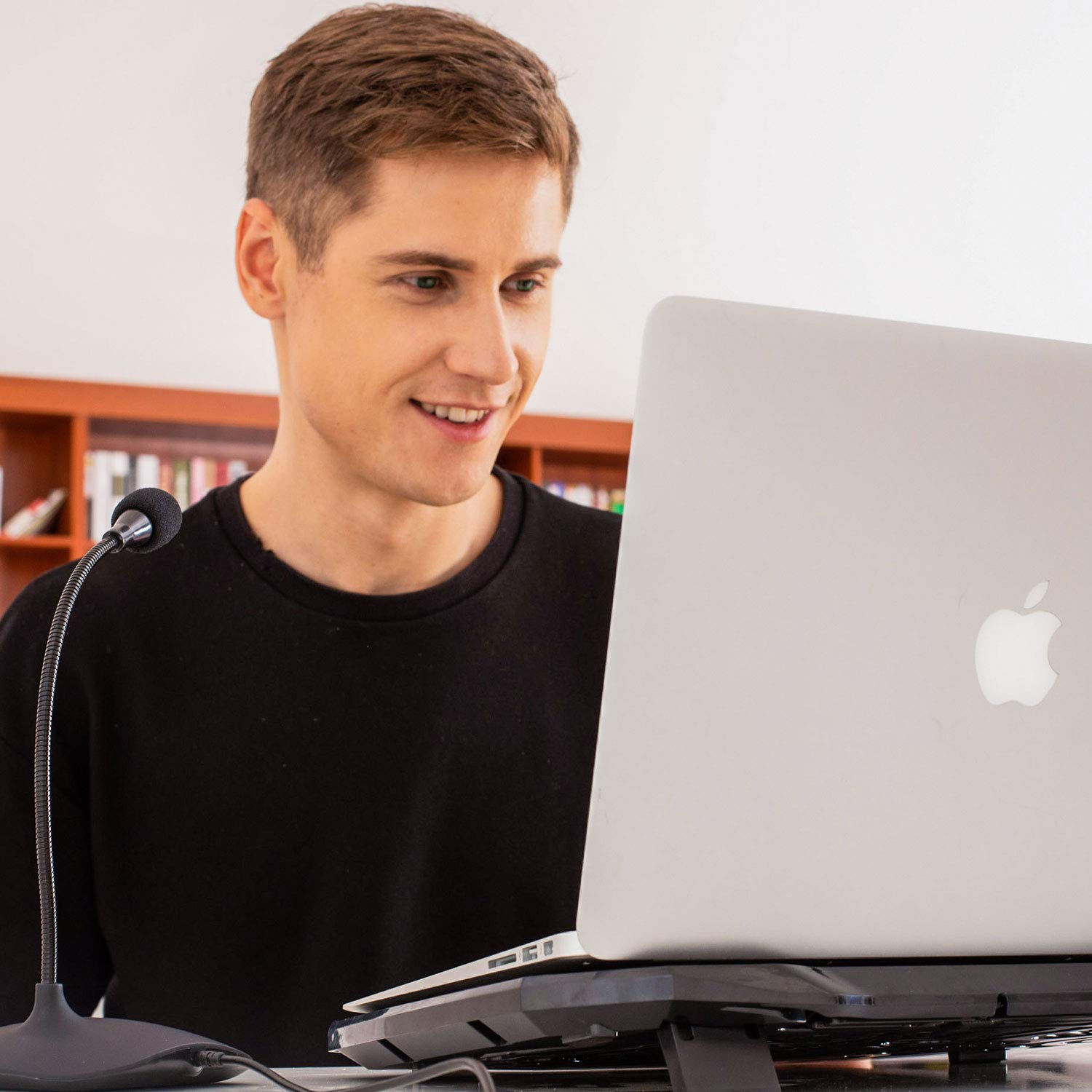 ?? KLIM Pro Laptop Cooling Pad - The Most Powerful Slim PC Fan Cooler for Computer - Rapid Cooling Action - 2 Fans Ventilate