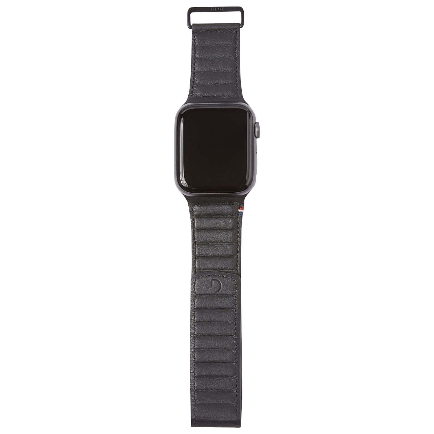 Bracelet en cuir de Decoded pour Apple Watch de 38 mm/40 mm/41 mm - Noir