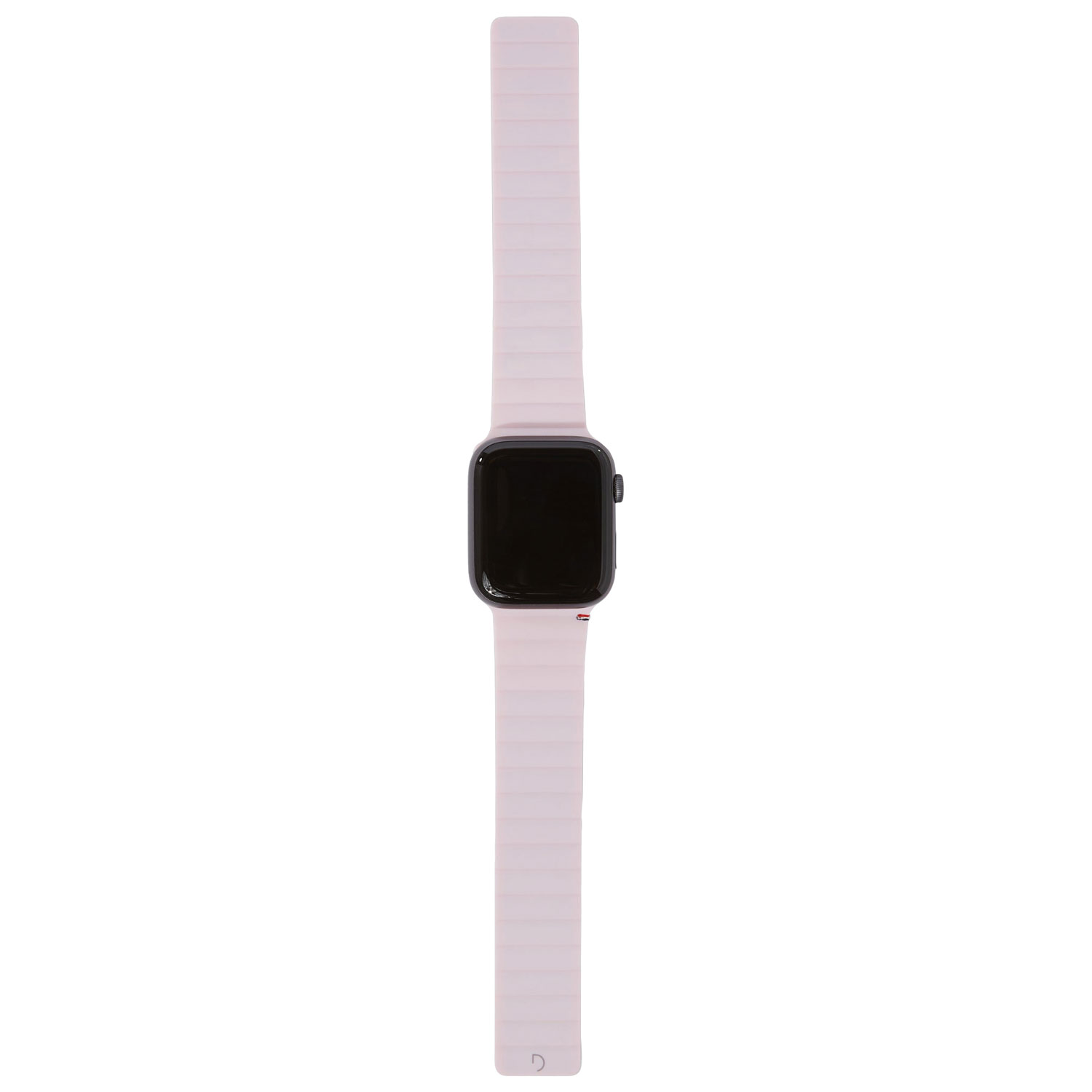Bracelet en silicone de Decoded pour Apple Watch de 38 mm/40 mm/41 mm - Rose poudre