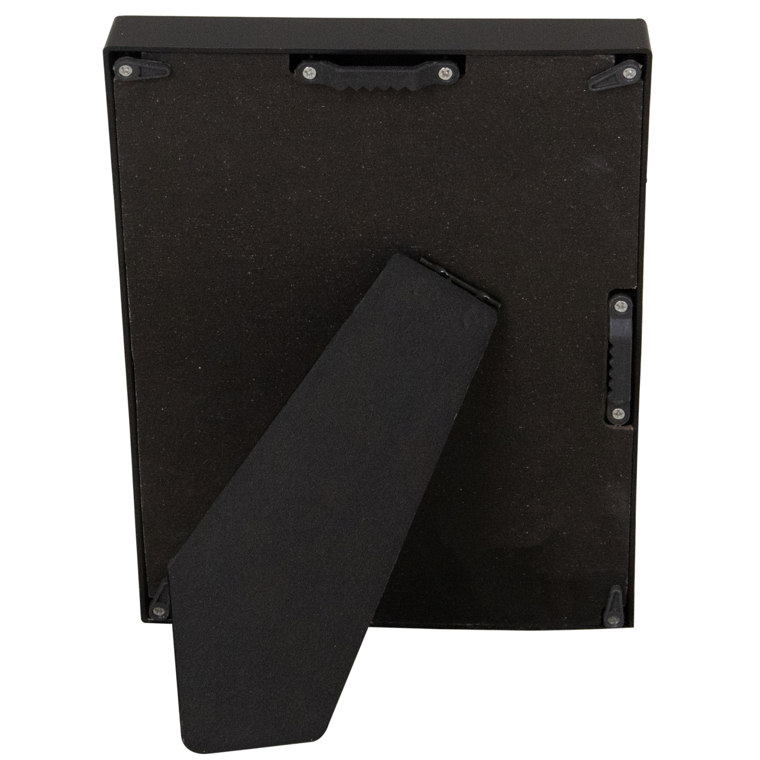 Cadre noir classique de 8,25 po avec dos chevalet pour photos de 5 x 7 po