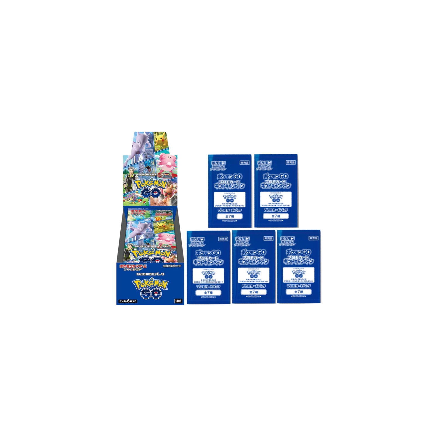 Pokemon GO Japanese Booster Box (sealed) + 5 promo packs