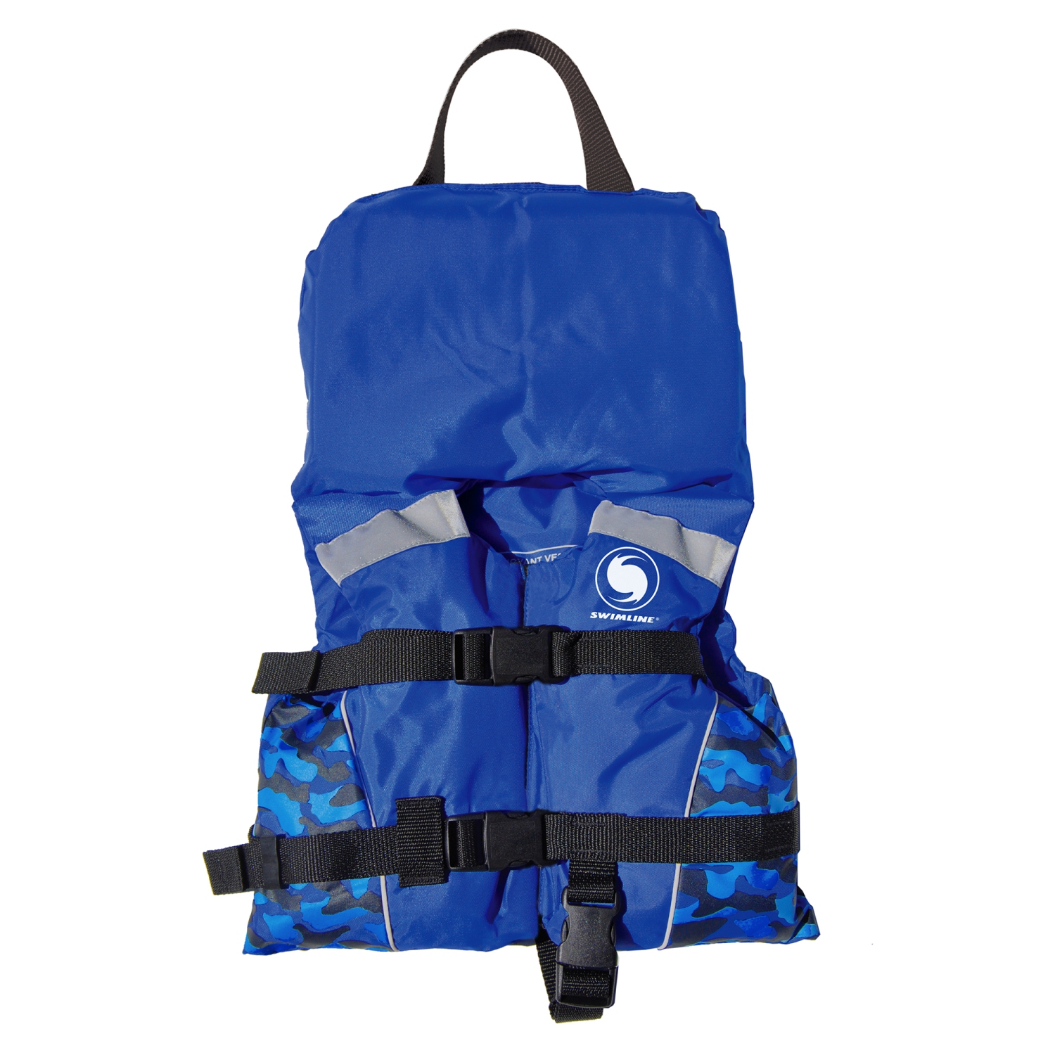 Swimline USCG Approved Blue Infant Life Vest with Handle for Boys - Up to 30lbs