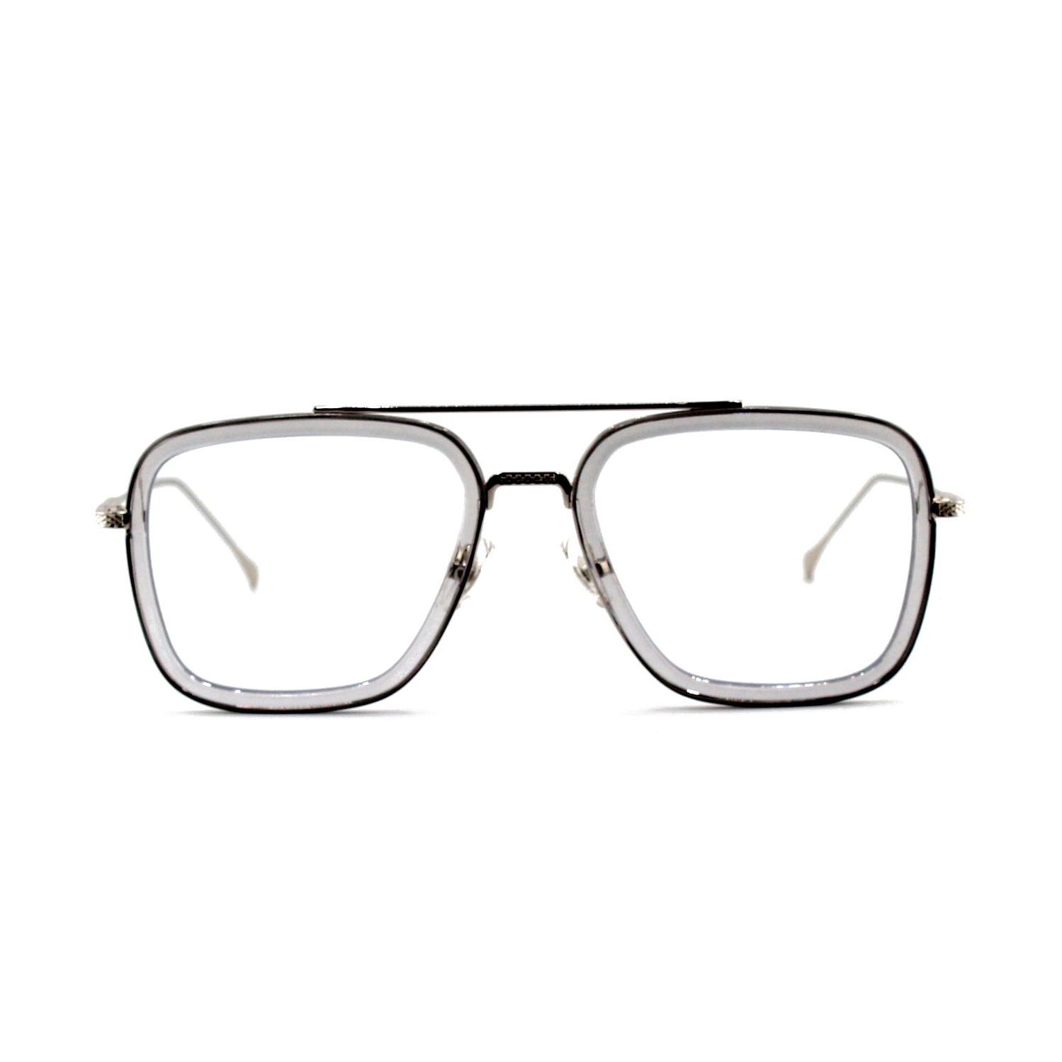 Ottika Care - Lunettes anti-lumière bleue - adulte | modèle 31394 | revêtement vert | Gris argenté