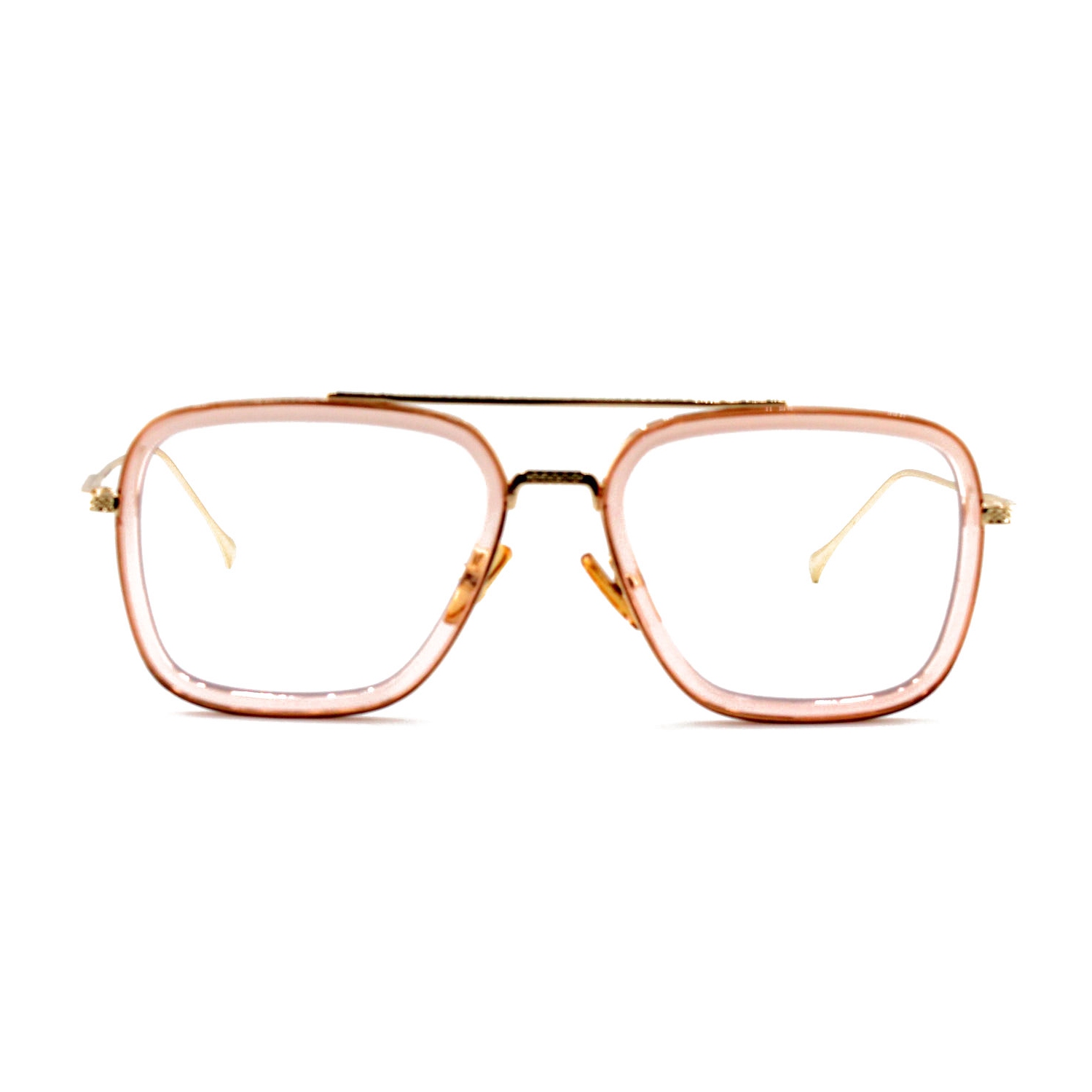 Ottika Care - Lunettes anti-lumière bleue - adulte | modèle 31394 | revêtement doré | Brun pâle doré