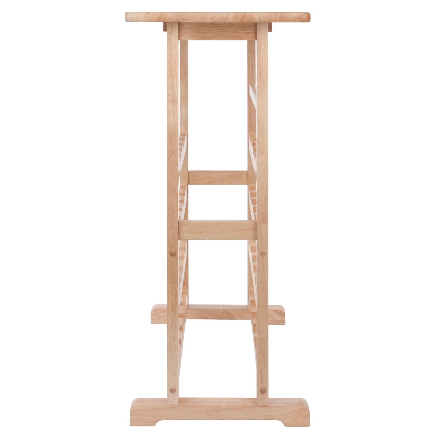 Porte-bouteilles Vinny pour 24 bouteilles de vin, naturel