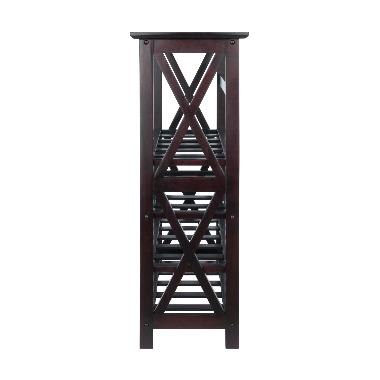 Rio 24-Bottle Wine Rack, Espresso