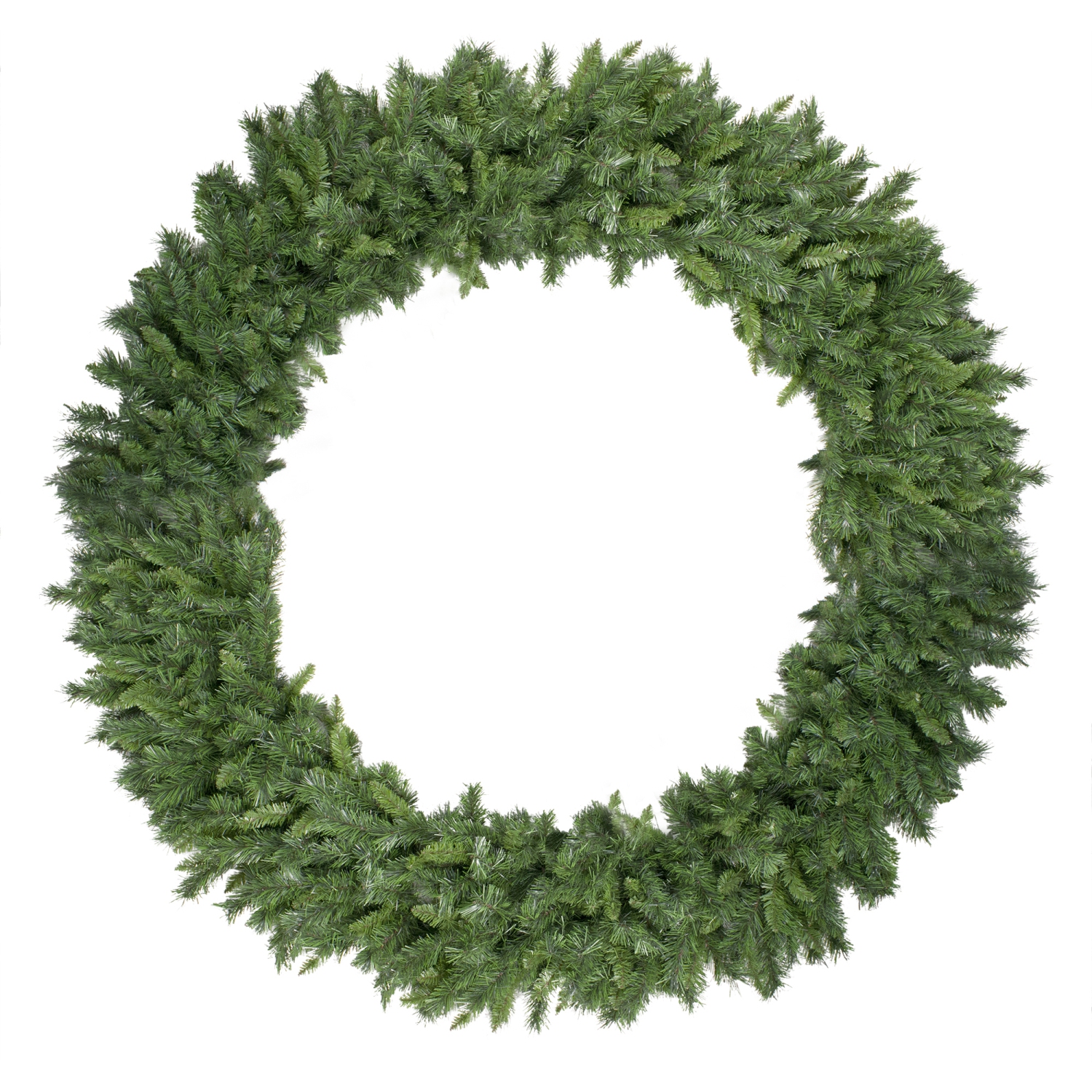 Commercial Lush Mixed Pine Artificial Christmas Wreath - 60" - Unlit