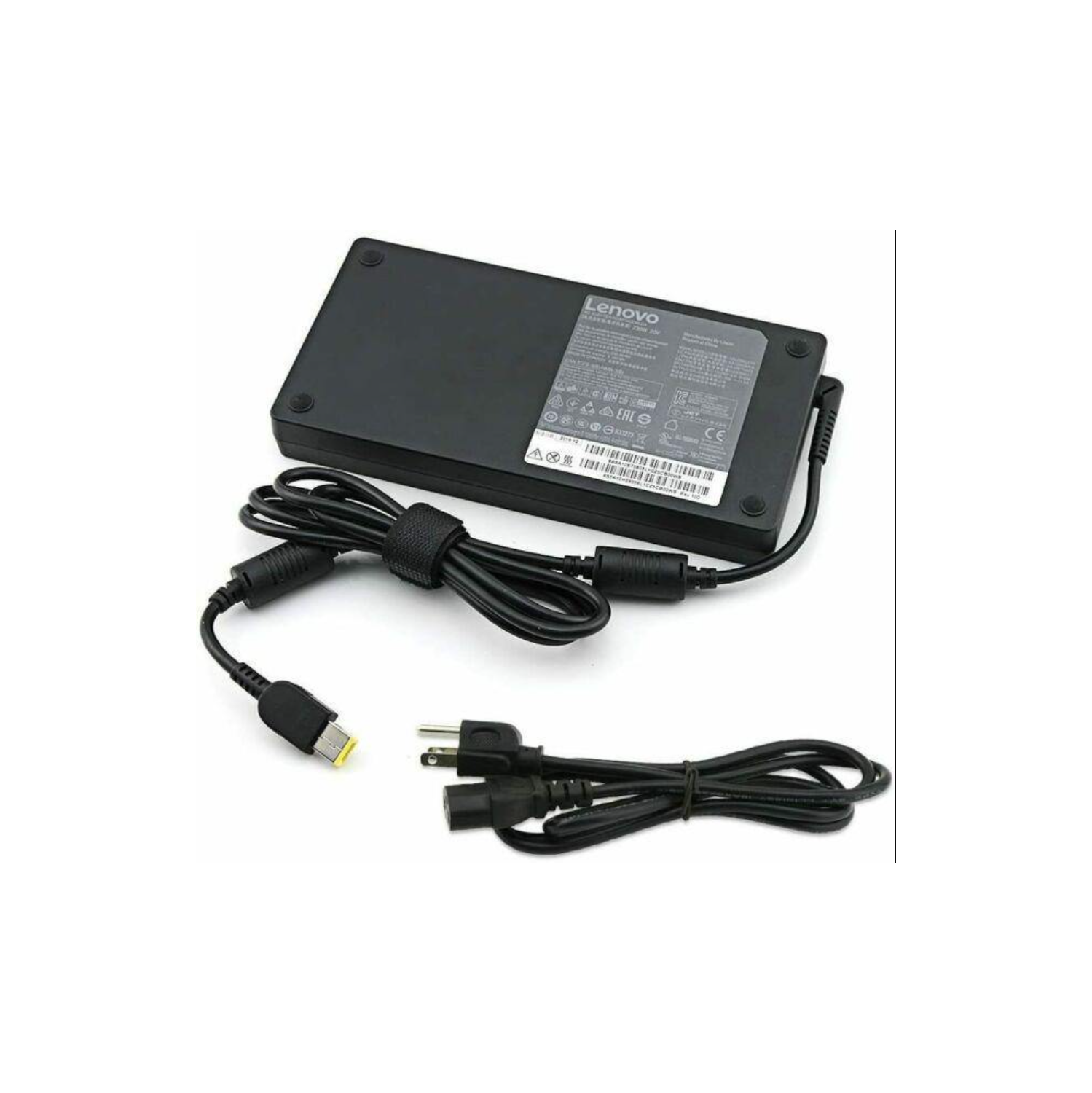 Lenovo 230W AC Adapter- 20V slip tip laptop charger – Genuine – Open box |  Best Buy Canada