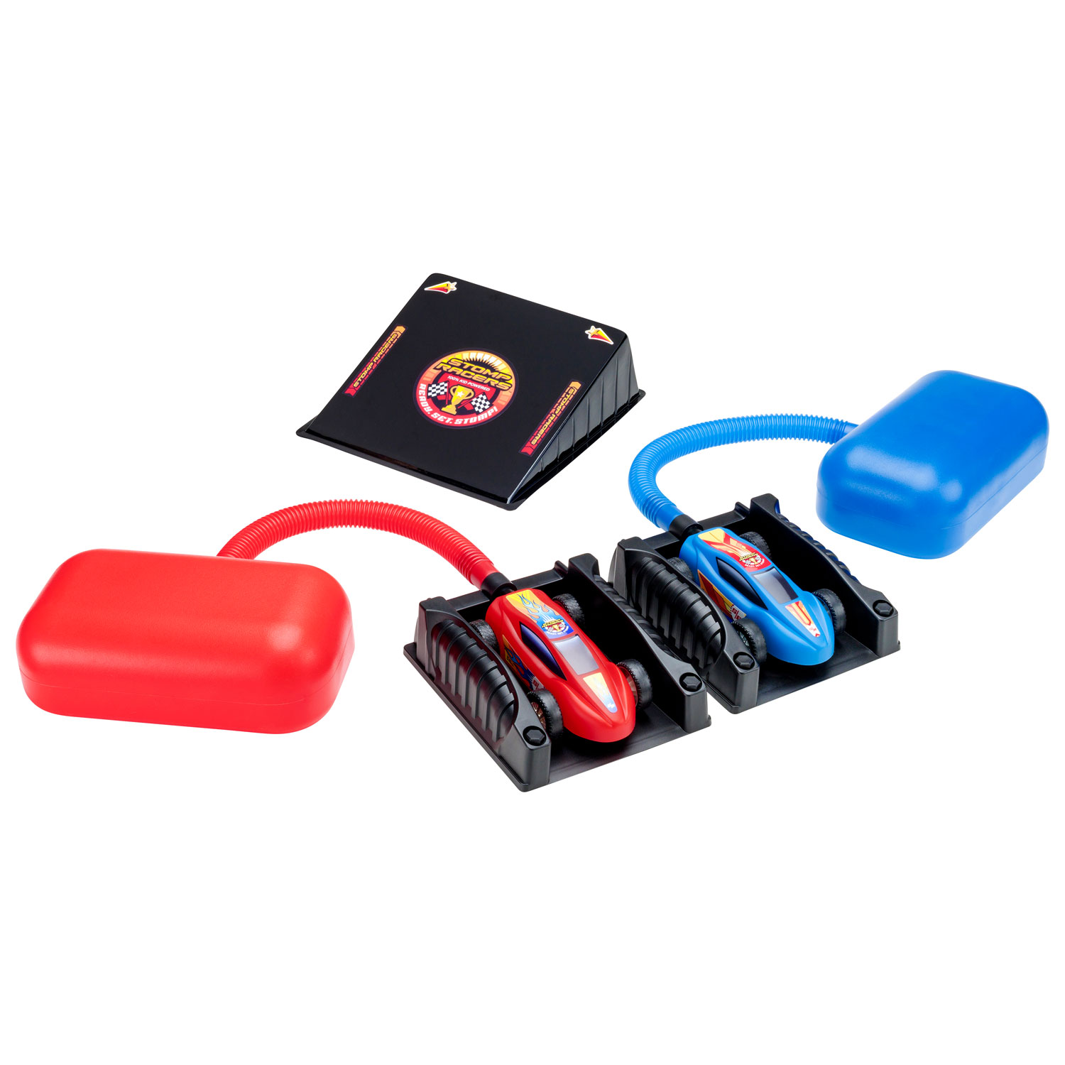 Stomp Rocket Dueling Stomp Racers - English