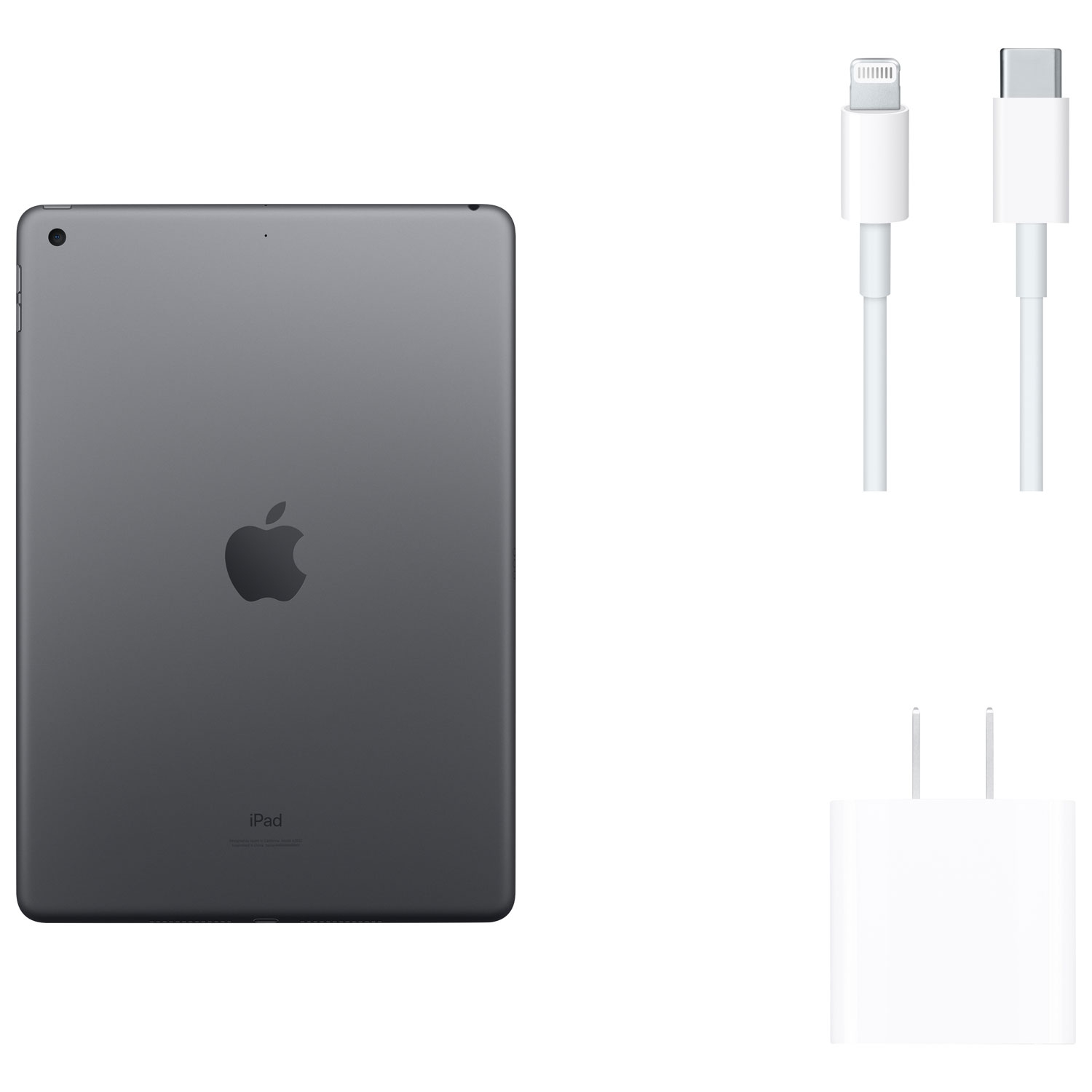 Remis à neuf - iPad 64&nbsp;Go 10,2&nbsp;po d'Apple avec Wi-Fi (génération 9ᵉ) - Gris cosmique