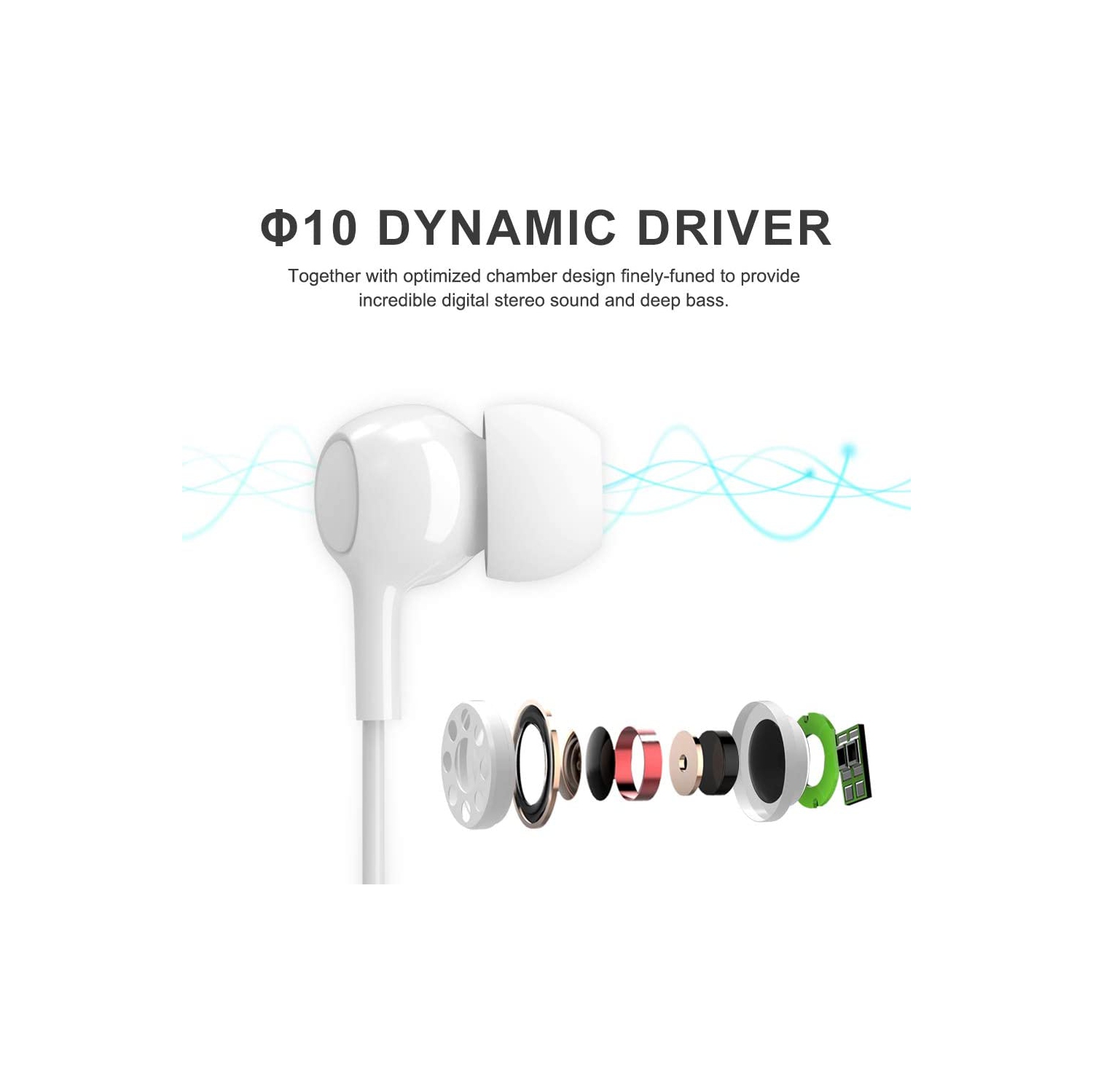 Dolaer aceyoon iPhone Earphones MFi Certified Lightning Earbuds with Mic and Volume Remote iPhone 11 Headphones Noise Cancelling Universe Lightning
