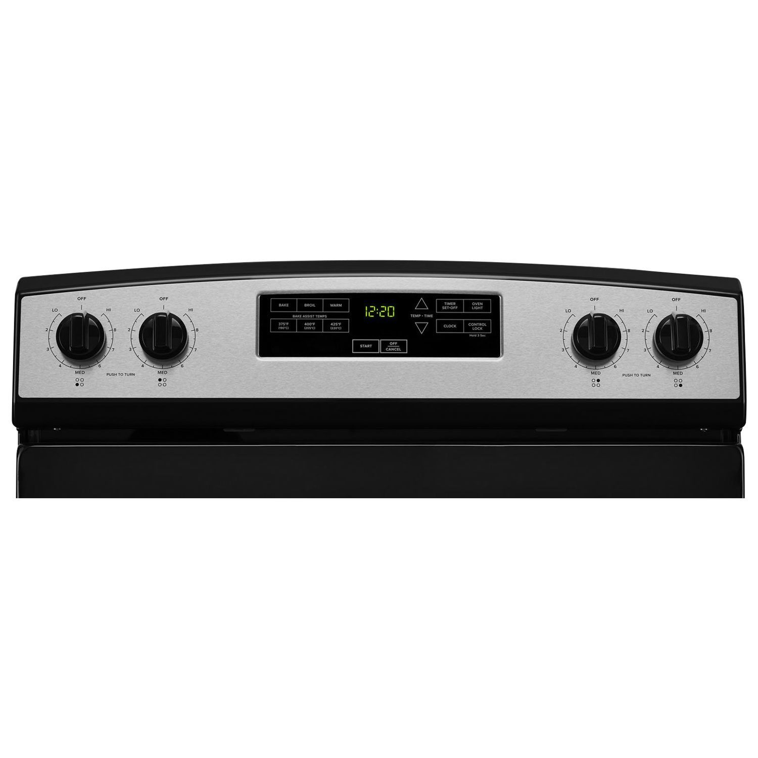 Amana 30" 4.8 Cu. Ft. Freestanding Electric Coil Top Range - Stainless Steel