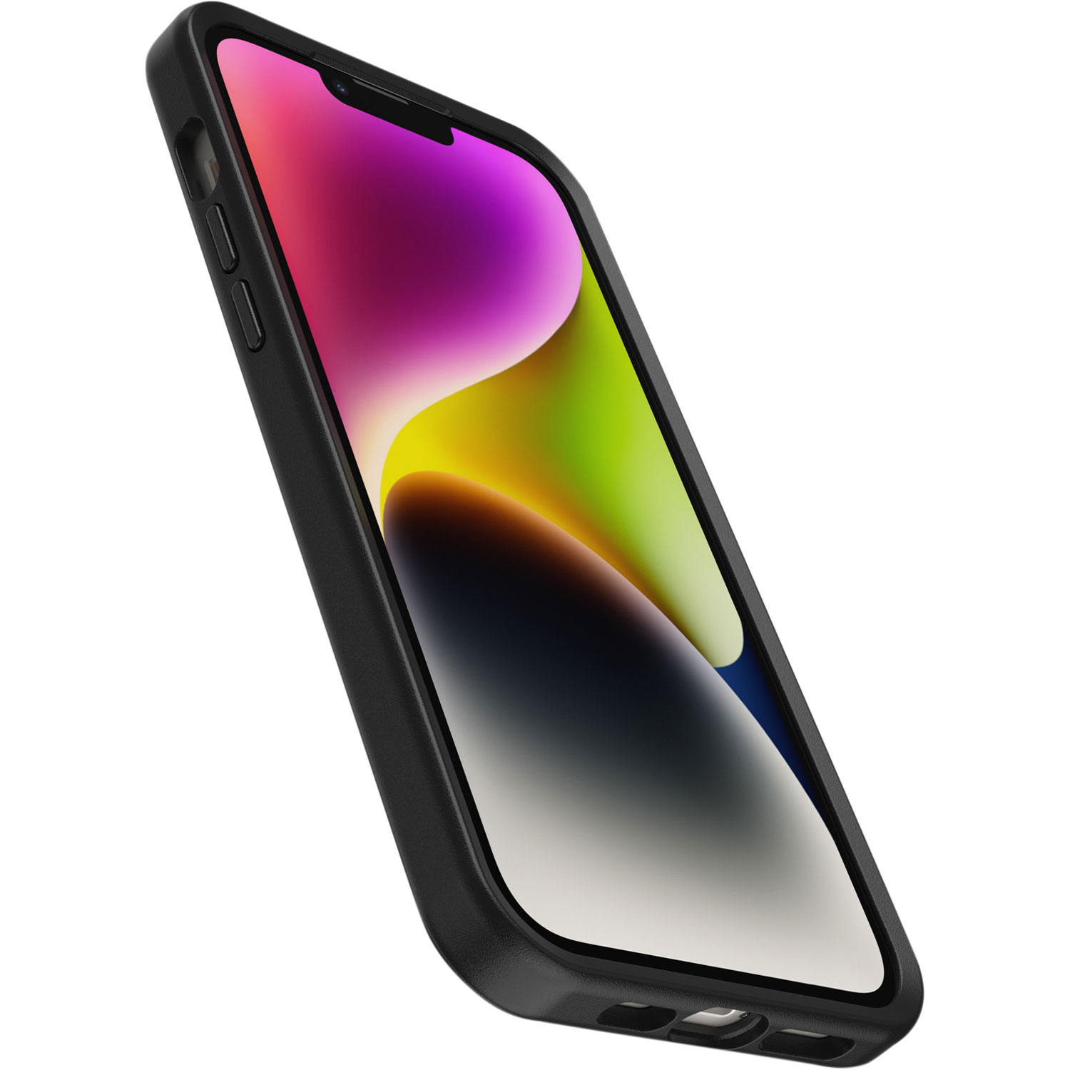 Étui rigide ajusté Symmetry+ d'OtterBox avec MagSafe pour iPhone 14 Plus - Noir