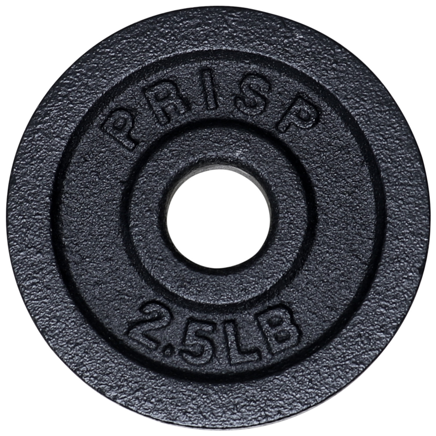 PRISP Adjustable Weight Dumbbells Set - Includes 2 Bars, Cast Iron Plates and Threaded Collars, 60 lbs